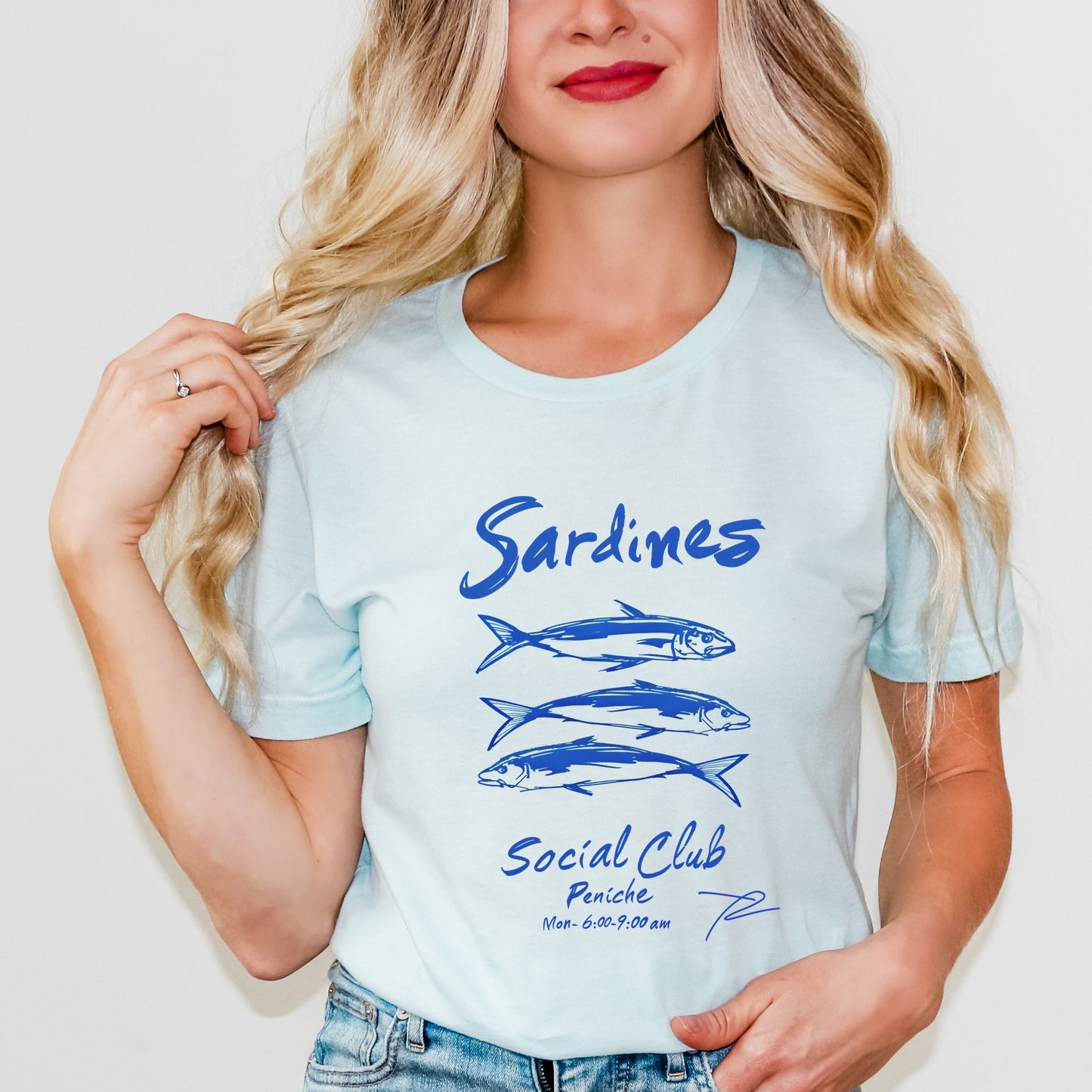 Sardines Social Club - Short Sleeve Tee