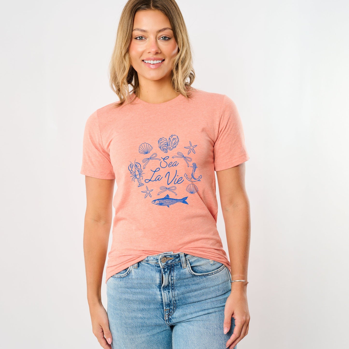 Sea La Vie Collage - Women's Short Sleeve Tee