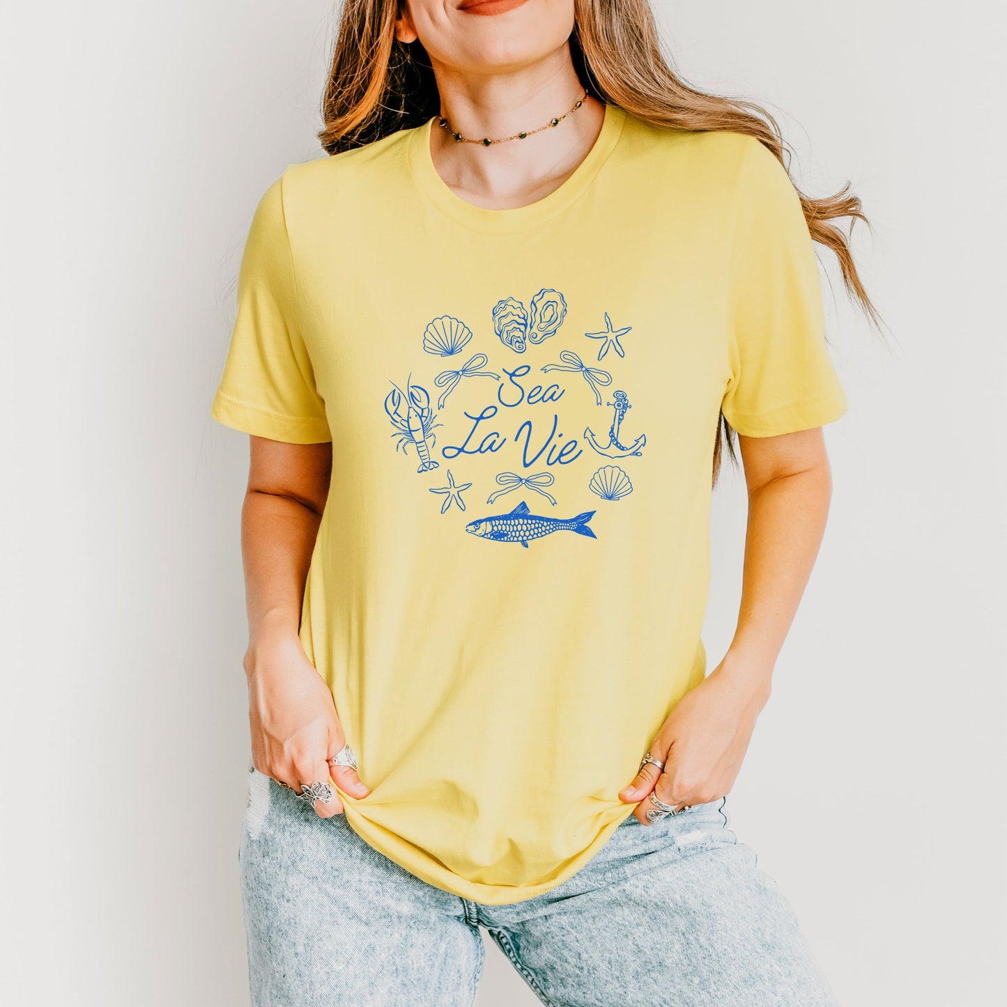 Sea La Vie Collage - Women's Short Sleeve Tee