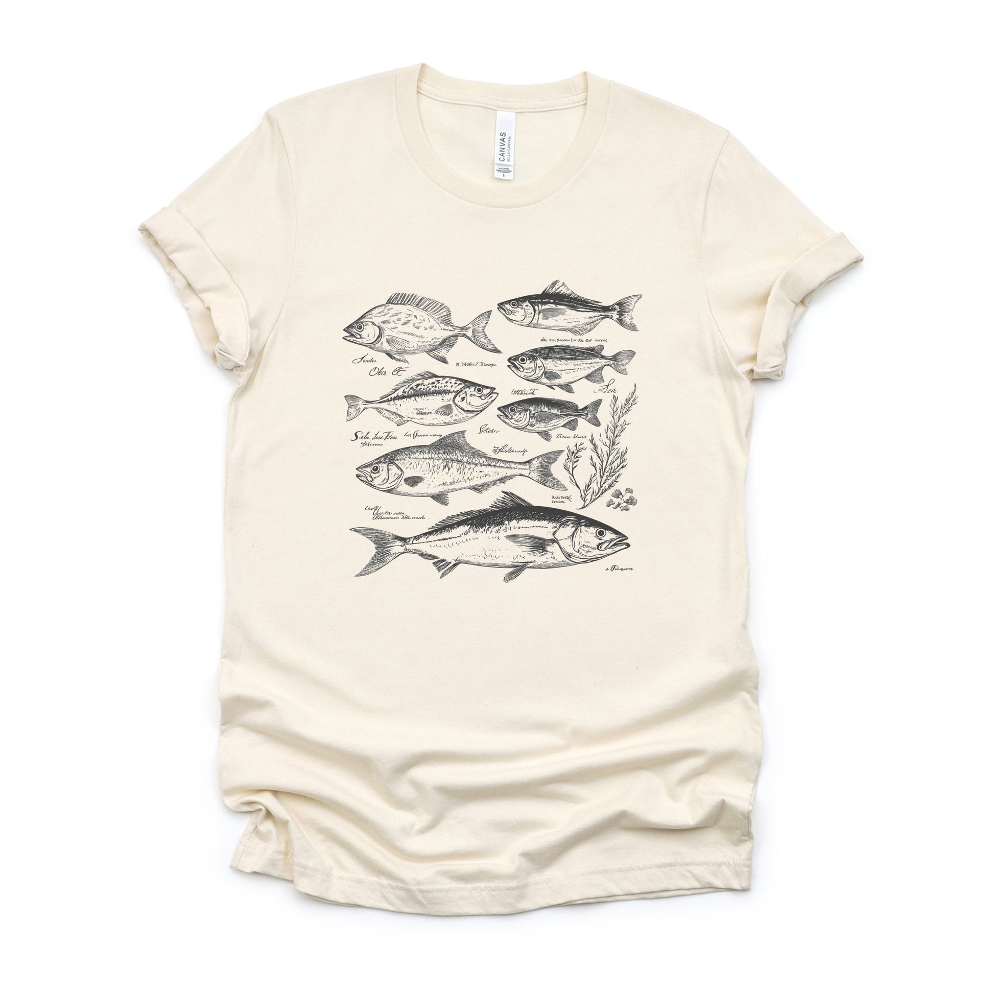 Vintage Fish - Women's Short Sleeve Graphic T-Shirt