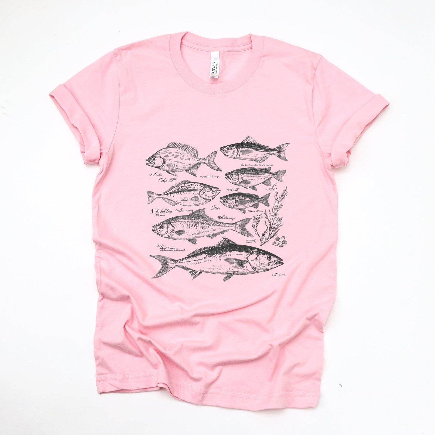Vintage Fish - Women's Short Sleeve Graphic T-Shirt