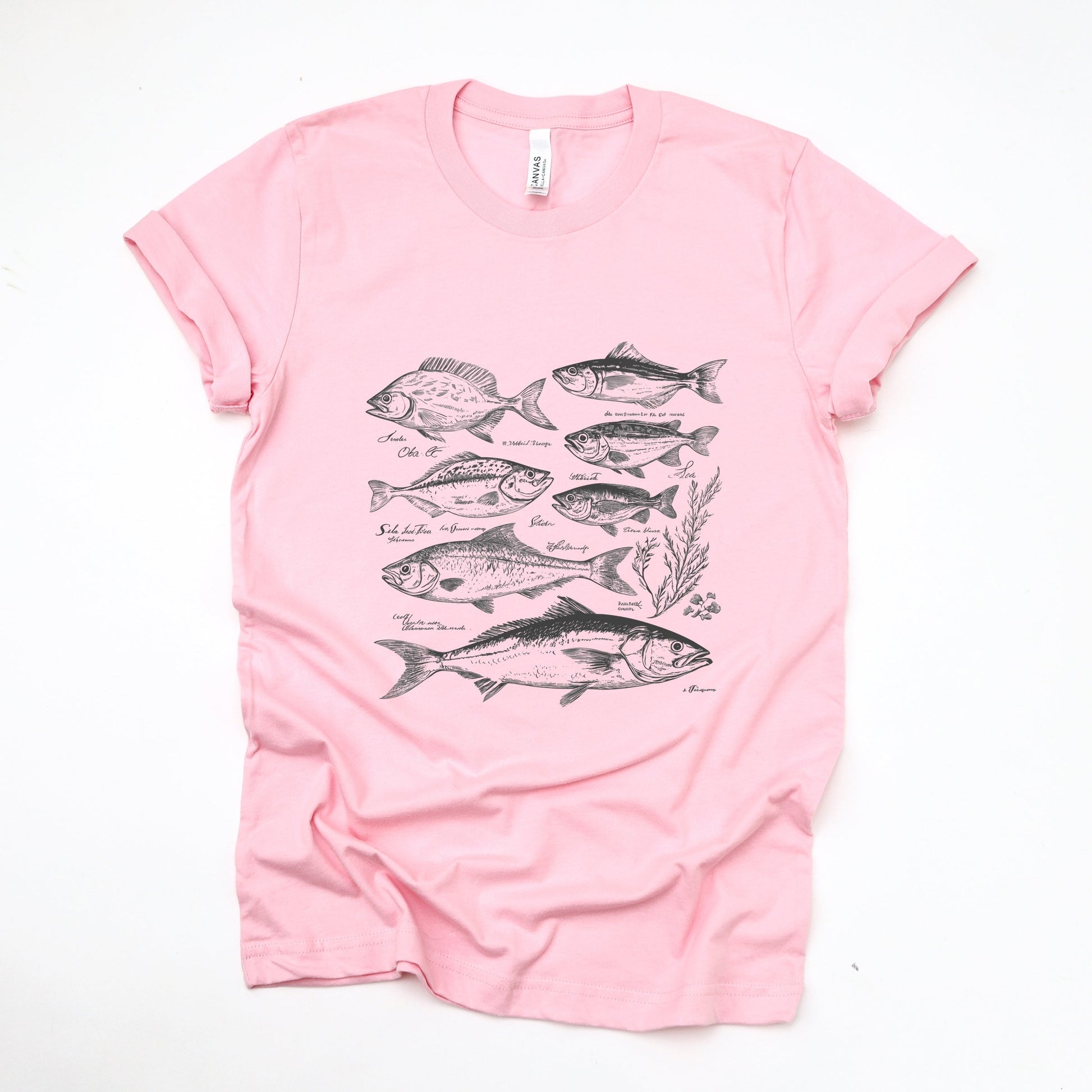 Vintage Fish - Women's Short Sleeve Graphic T-Shirt