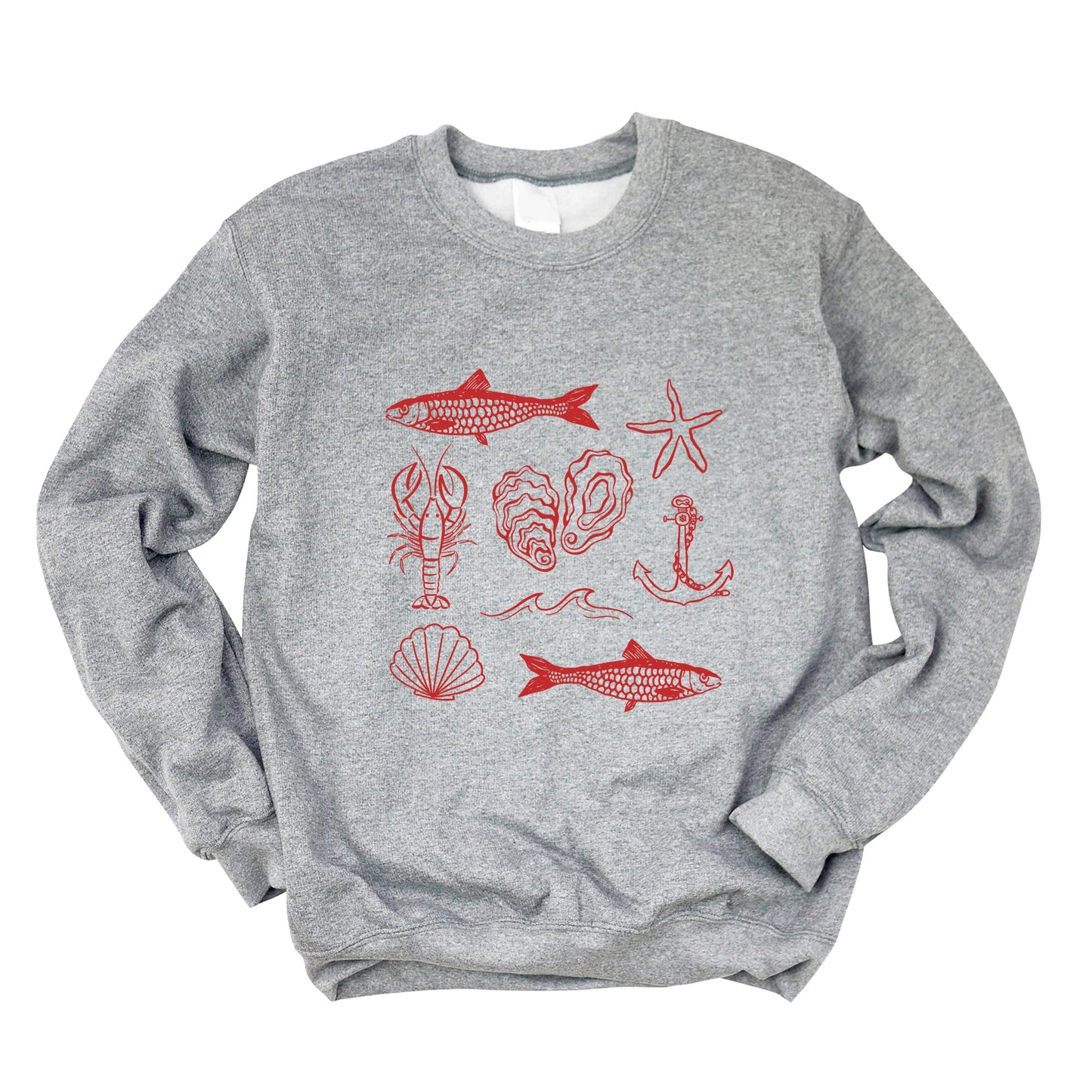 Fisherman Collage -  Womens Sweatshirt