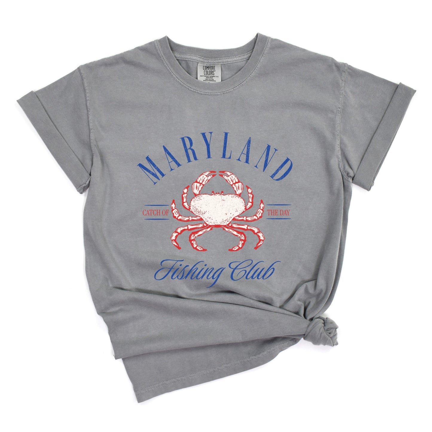 Maryland Fishing Club - Womens Garment Dyed Tee