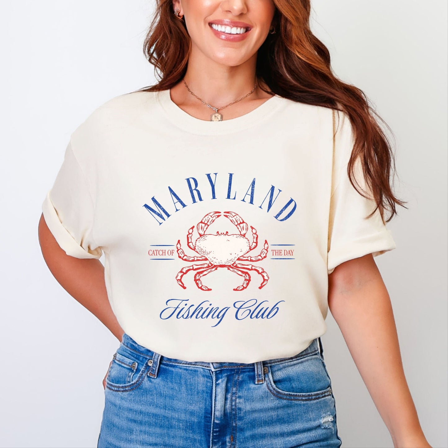 Maryland Fishing Club - Women's Garment Dyed Tee