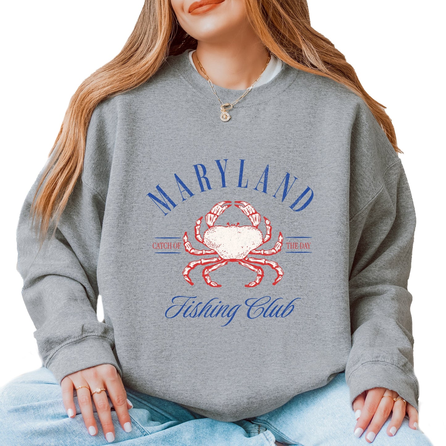 Maryland Fishing Club -  Womens Sweatshirt
