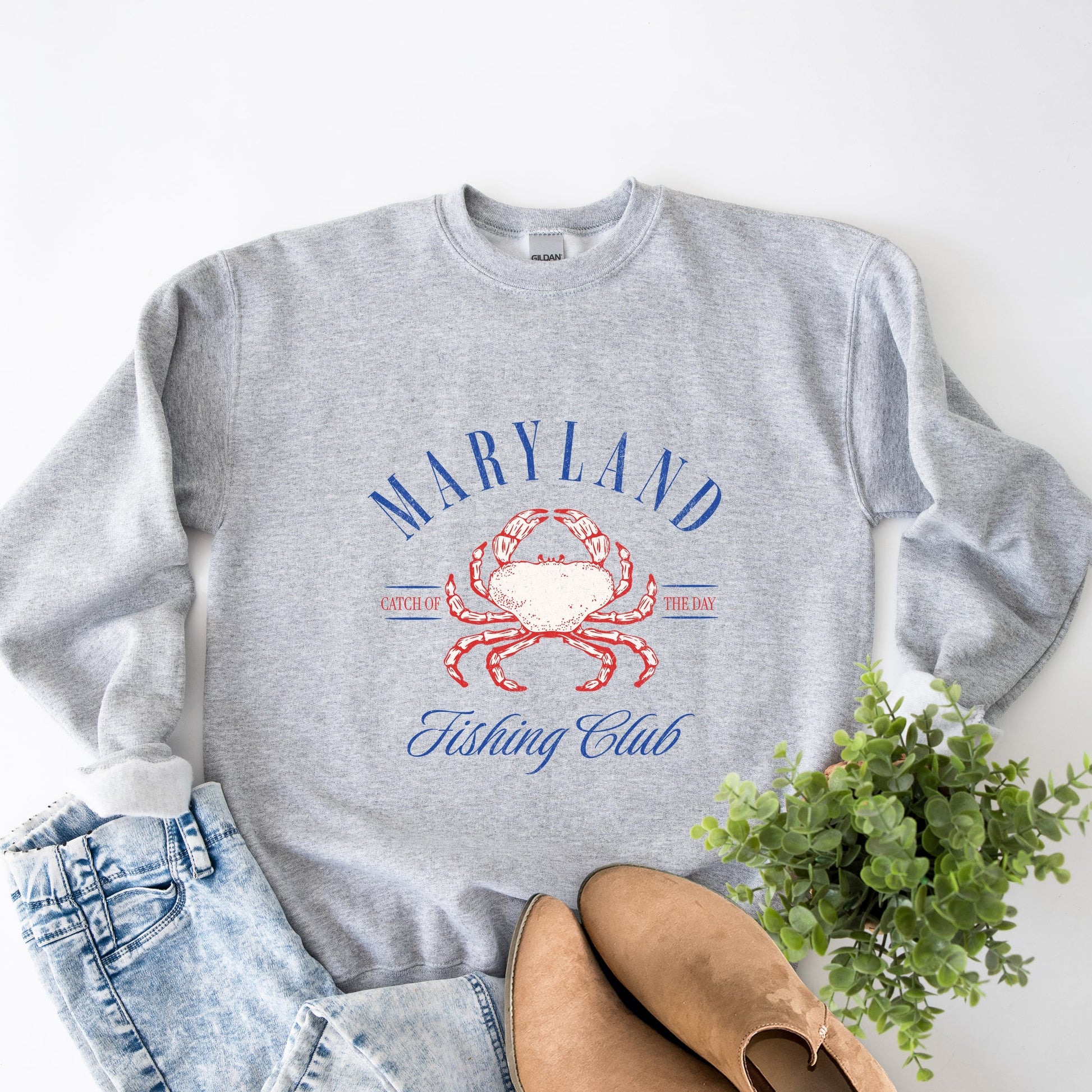 Maryland Fishing Club -  Womens Sweatshirt