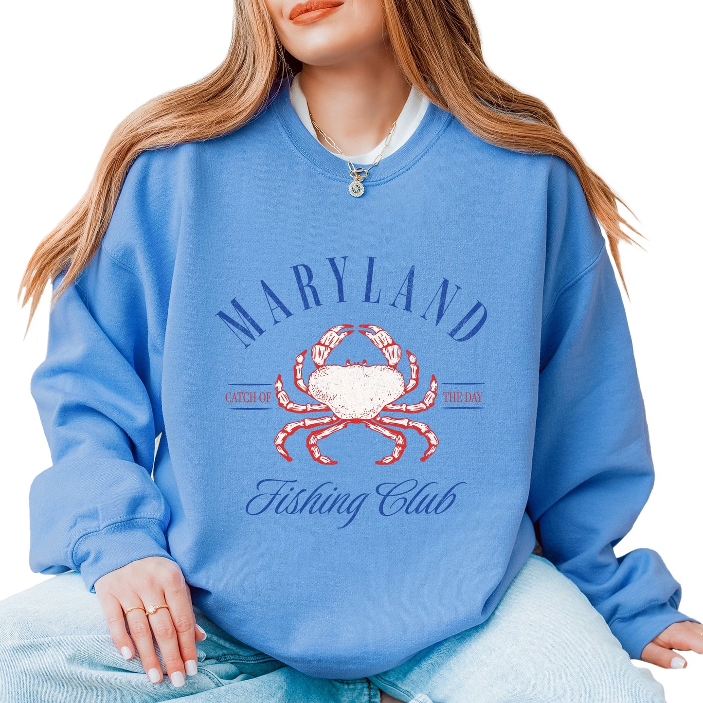 Maryland Fishing Club -  Womens Sweatshirt