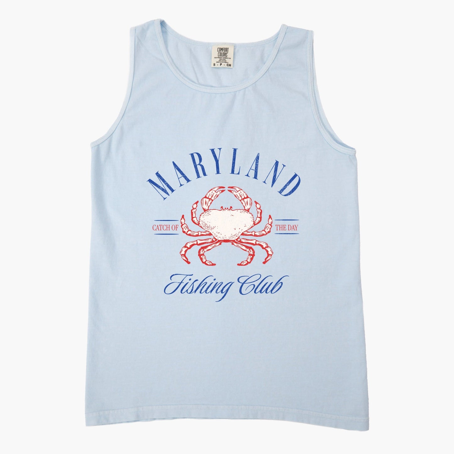 Maryland Fishing Club - Womens Garment Dyed Tank