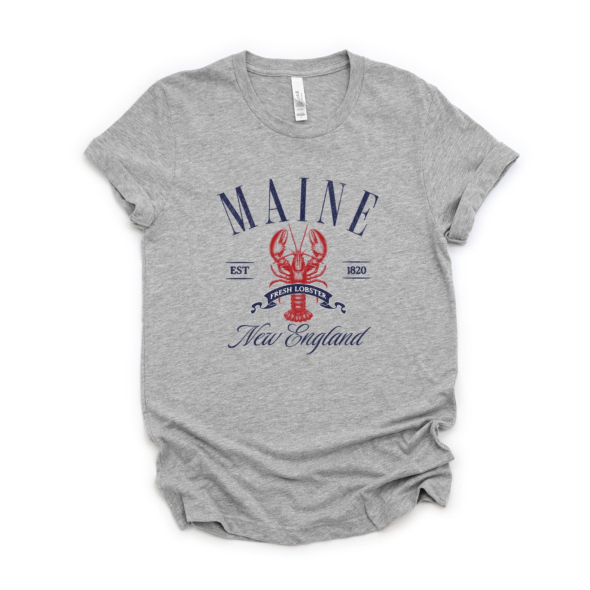 Maine New England - Womens Short Sleeve Tee
