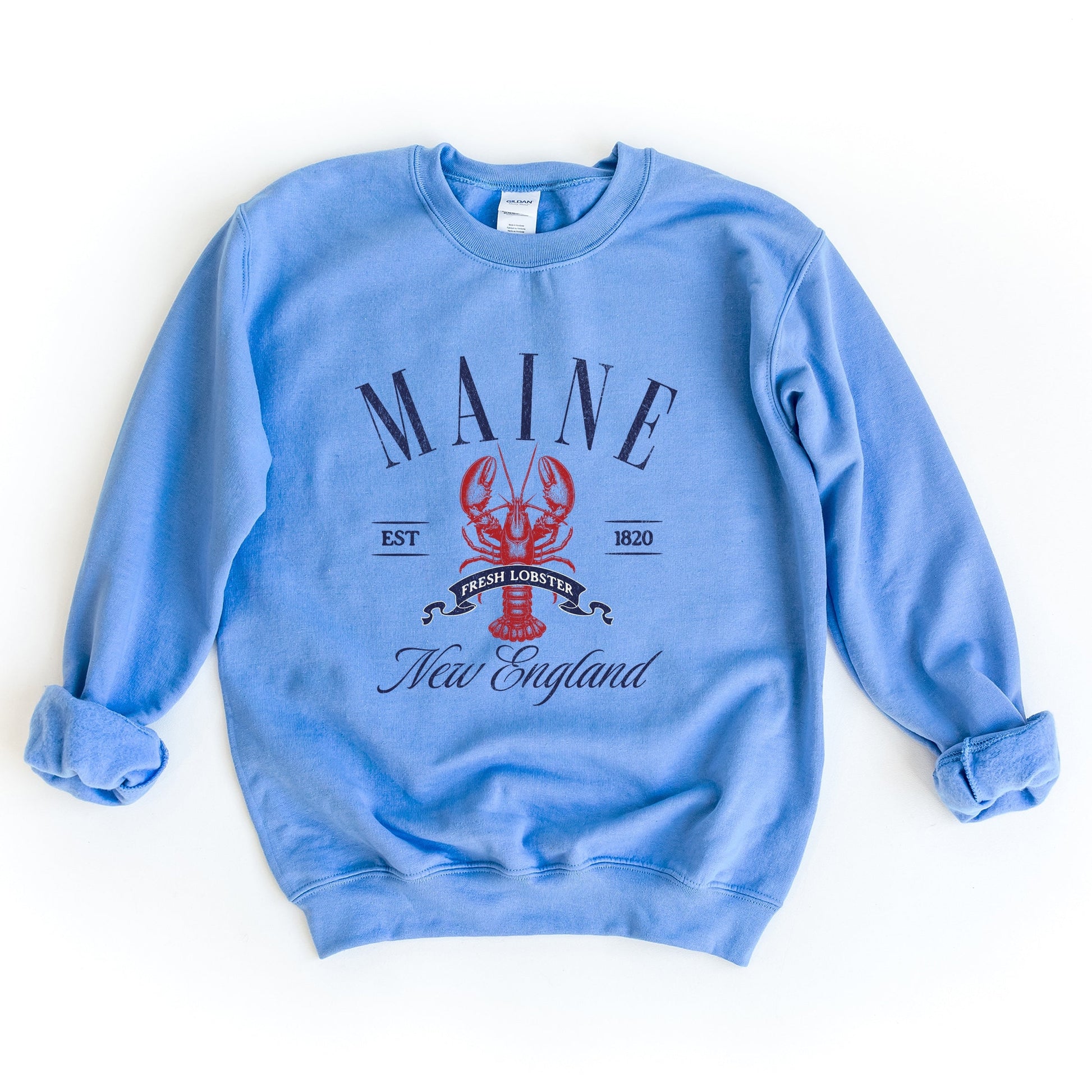 Maine New England -  Womens Sweatshirt