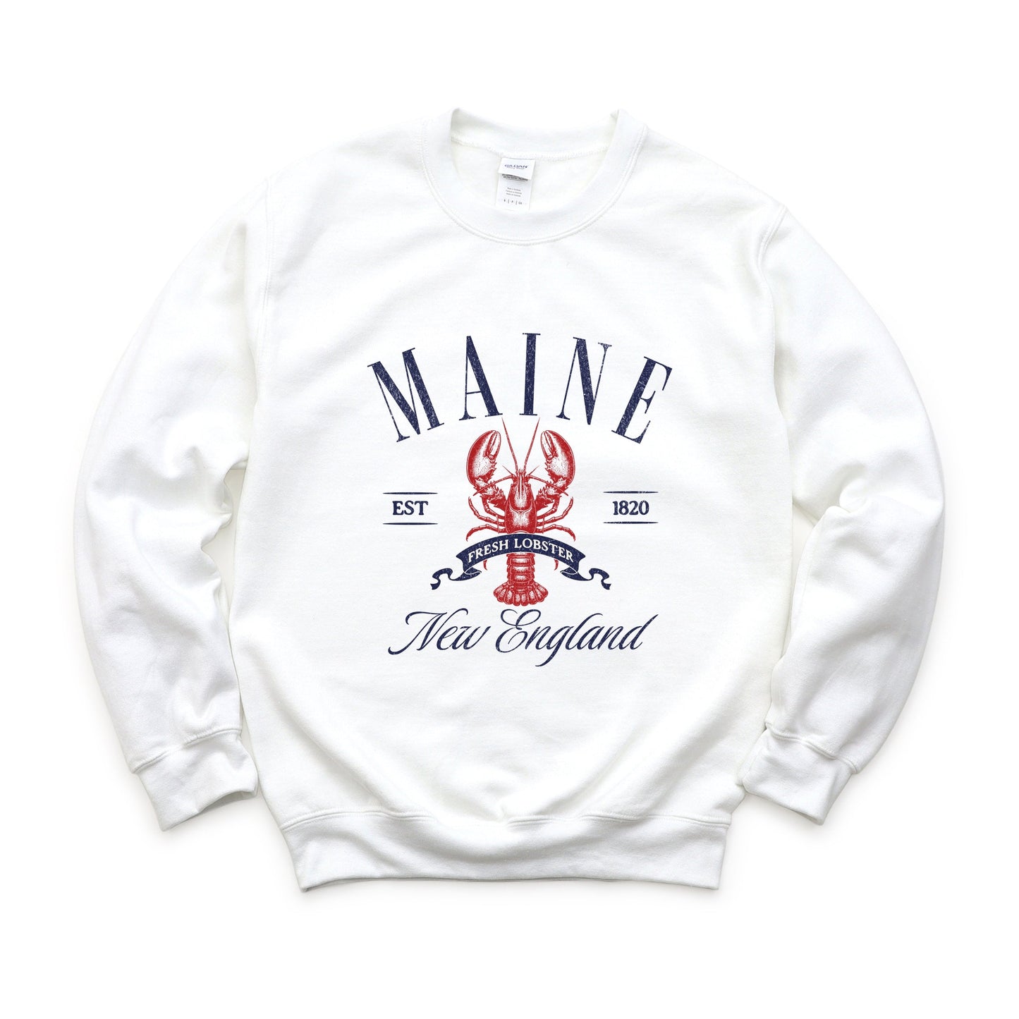 Maine New England -  Womens Sweatshirt