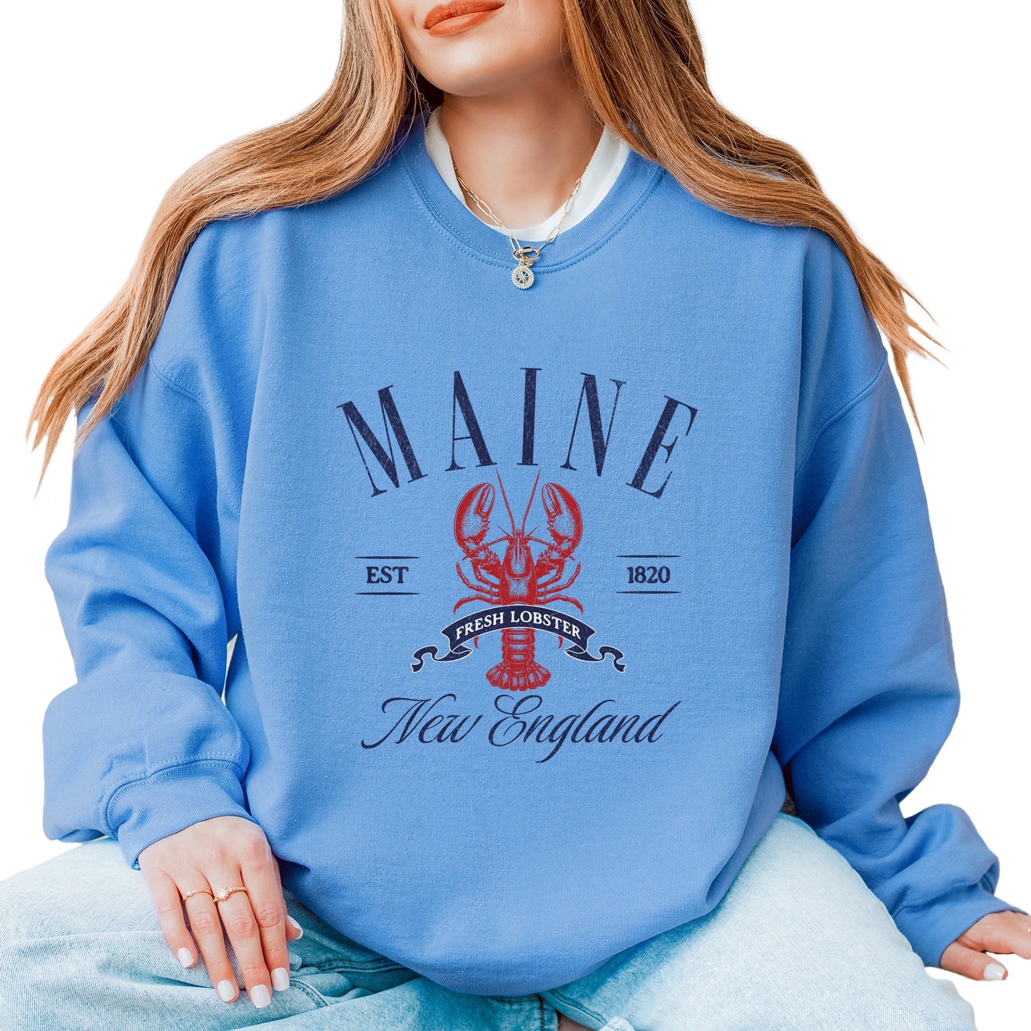 Maine New England - Women's Sweatshirt