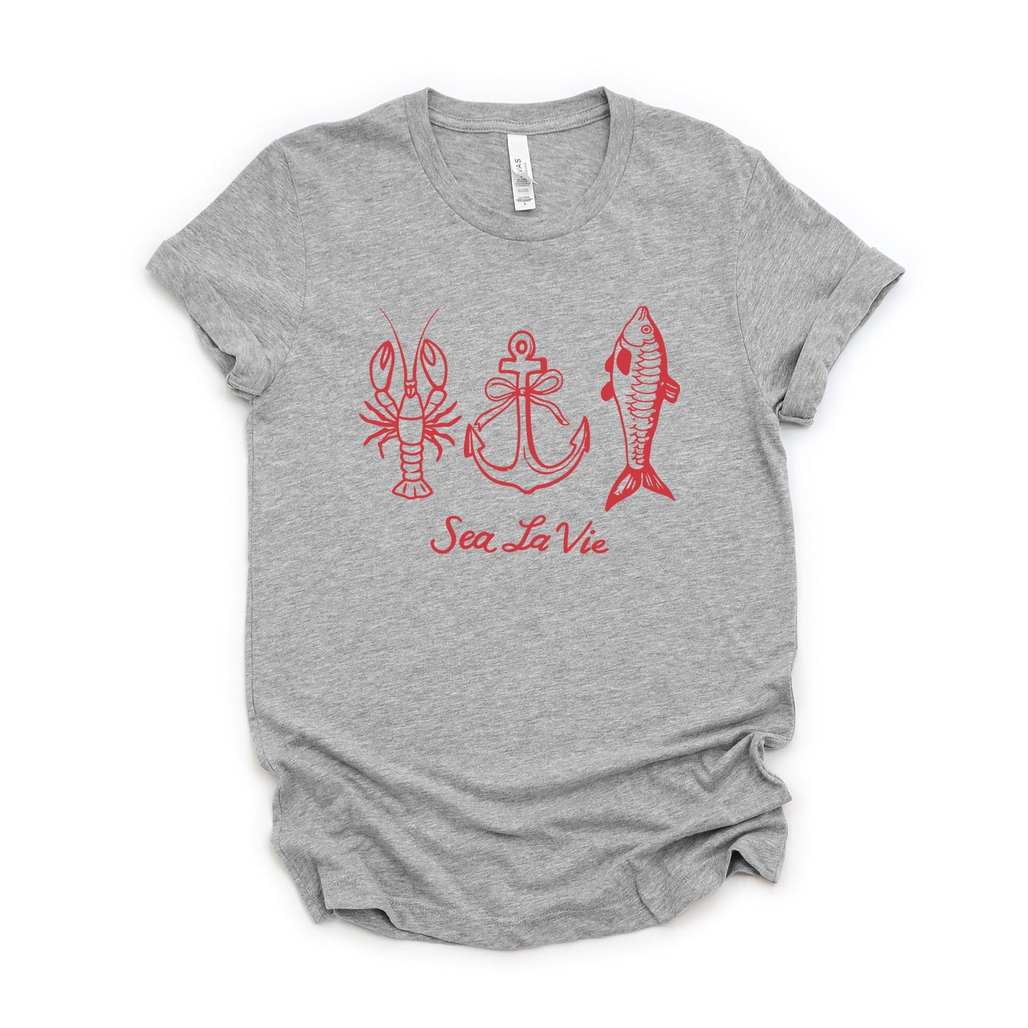 Sea La Vie 3 Across - Womens Short Sleeve Tee