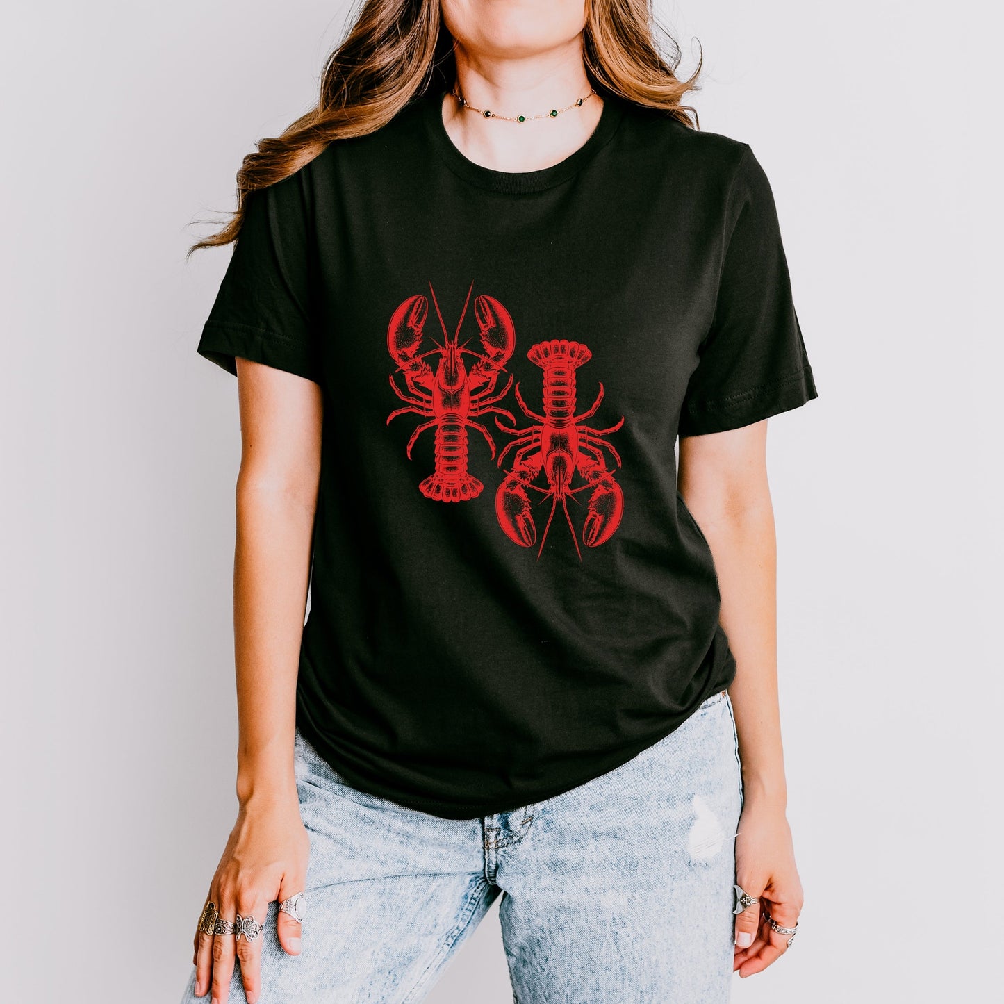Two Lobsters - Women's Short Sleeve Tee