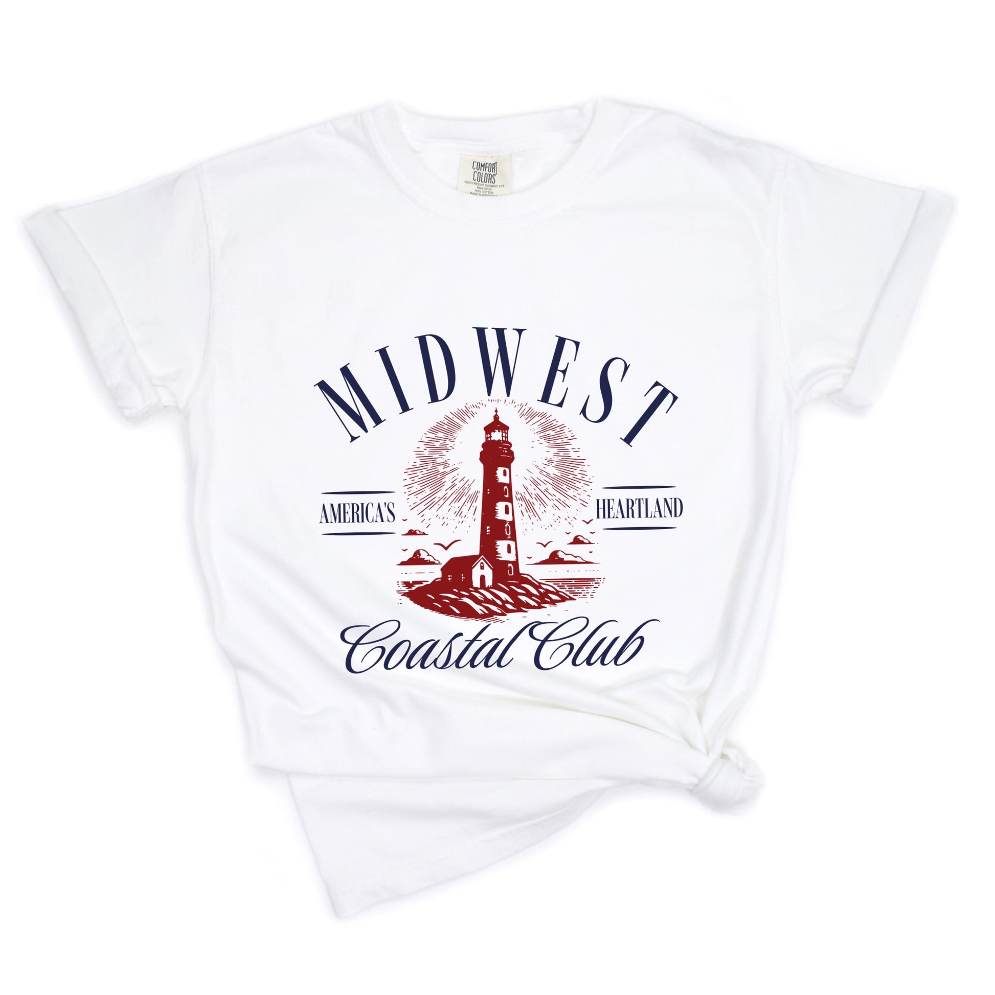 Midwest Coastal Club - Womens Garment Dyed Tee