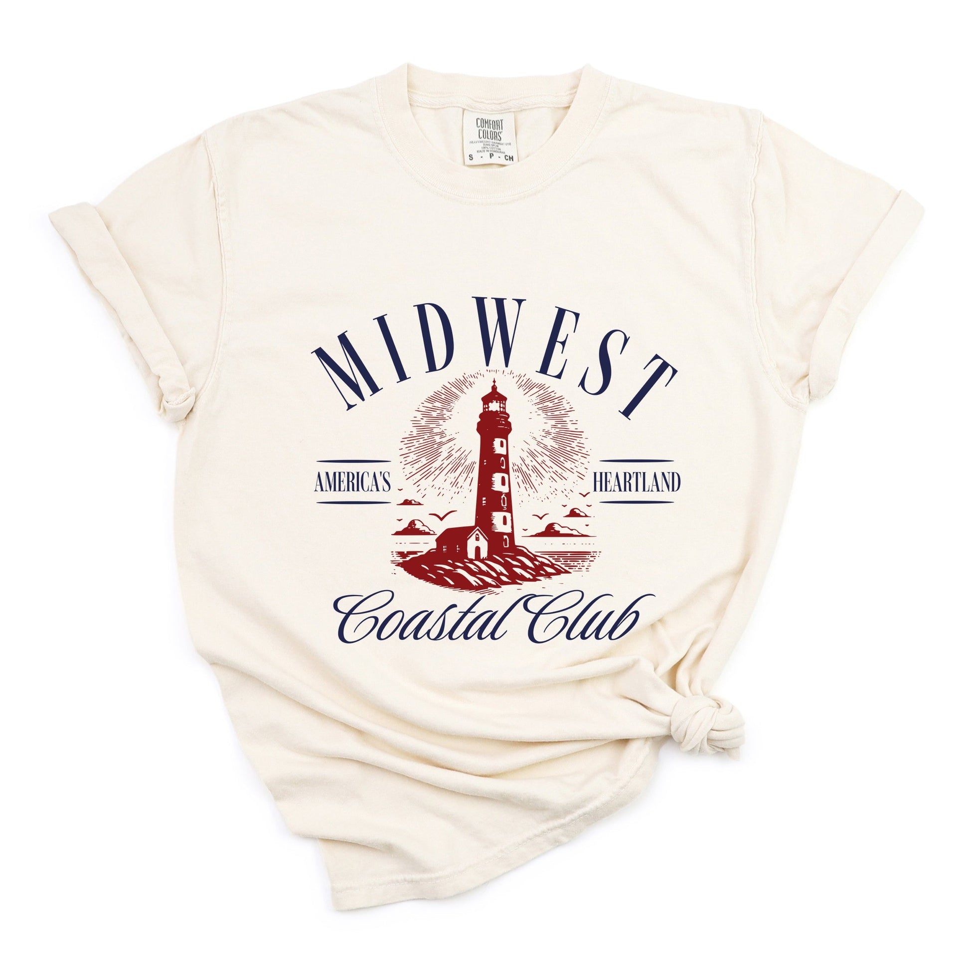 Midwest Coastal Club - Womens Garment Dyed Tee