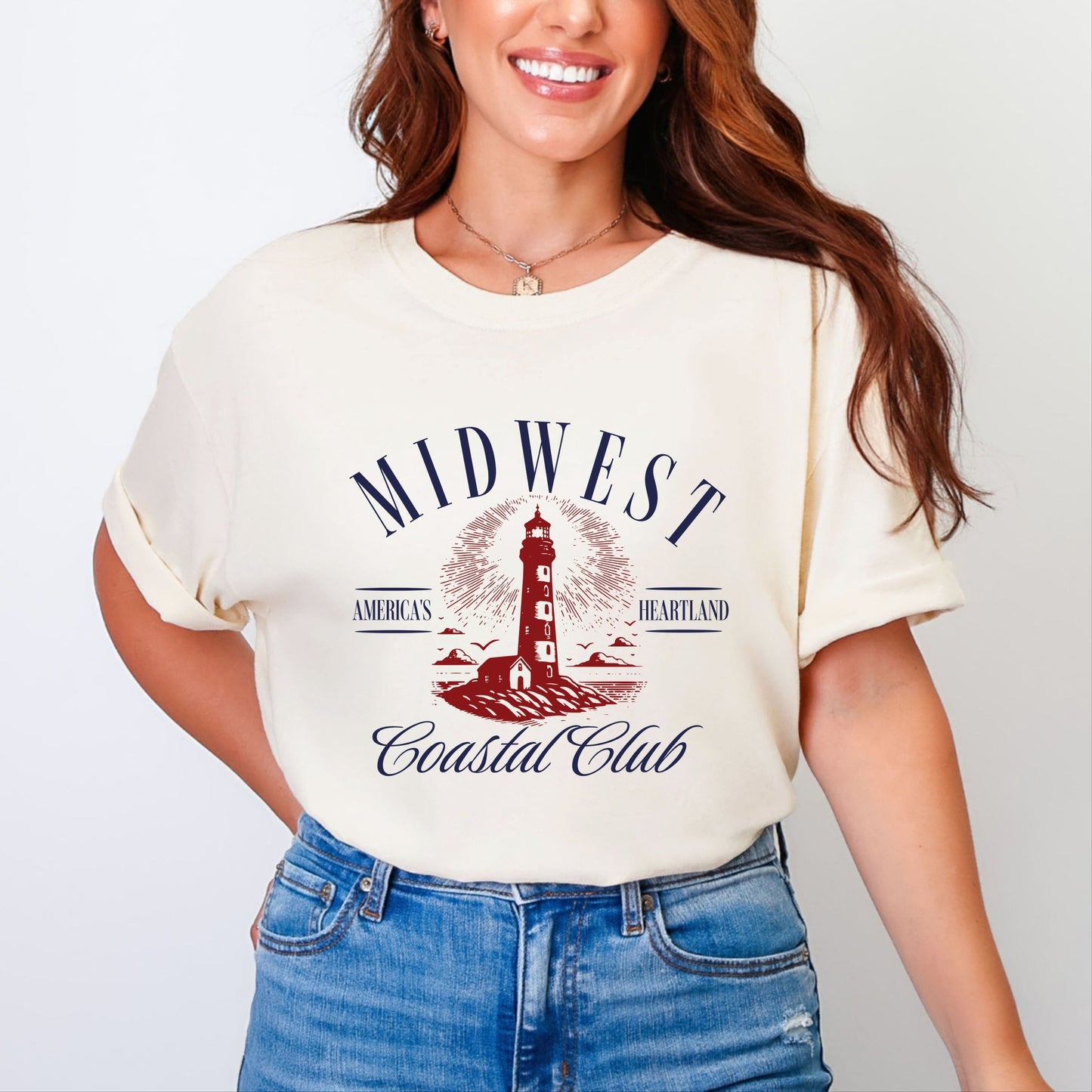 Midwest Coastal Club - Women's Garment Dyed Tee