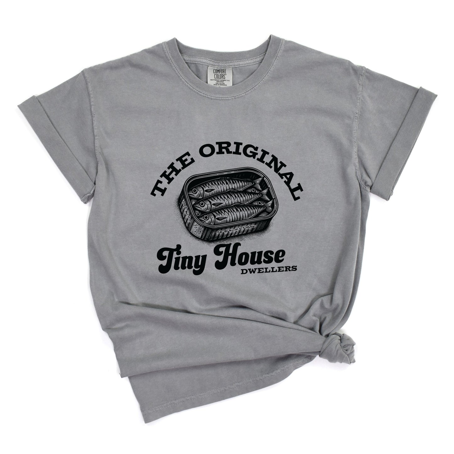 Original Tiny House Dwellers - Women's Garment Dyed Tee