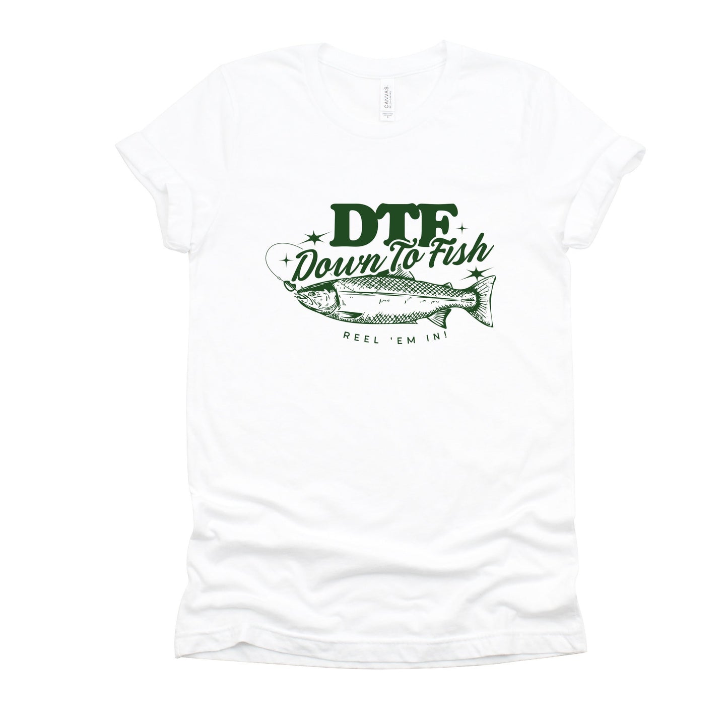 Down To Fish - Women's Short Sleeve Graphic T-Shirt