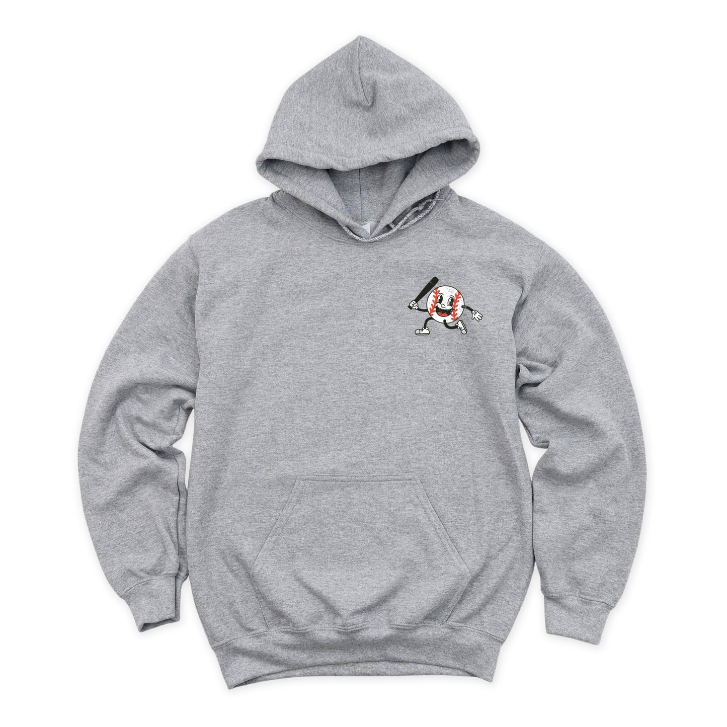 Take Me Out To The Ball Game Distressed  - Womens Hoodie