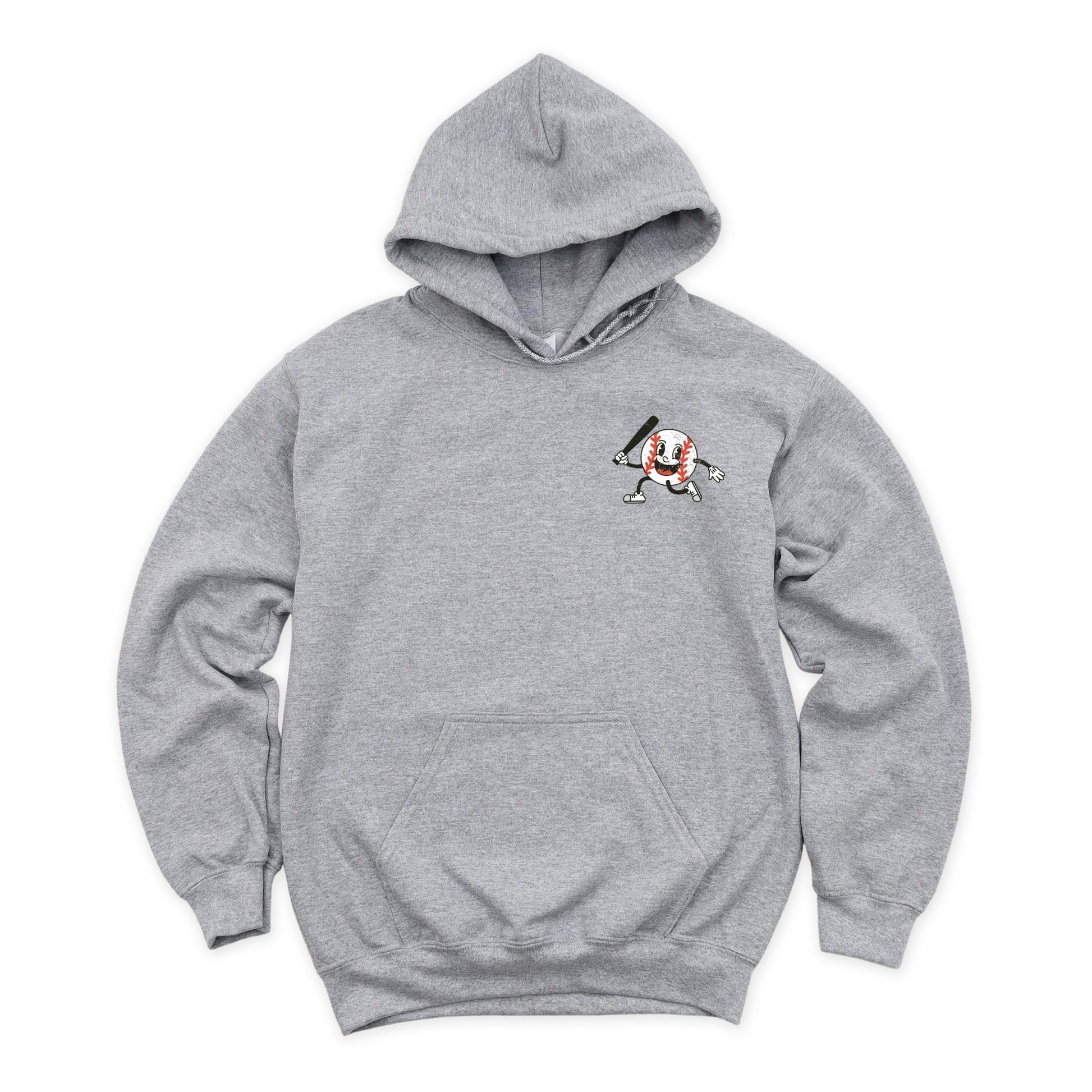 Take Me Out To The Ball Game Distressed  - Womens Hoodie