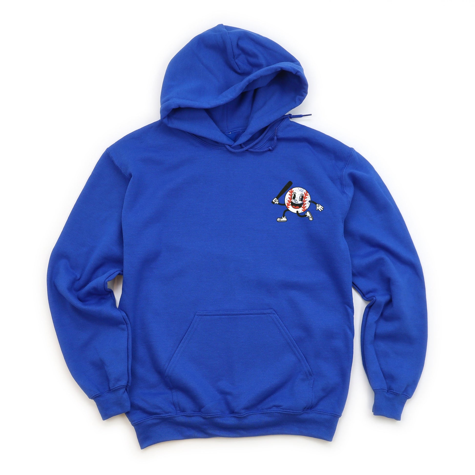 Take Me Out To The Ball Game Distressed  - Womens Hoodie