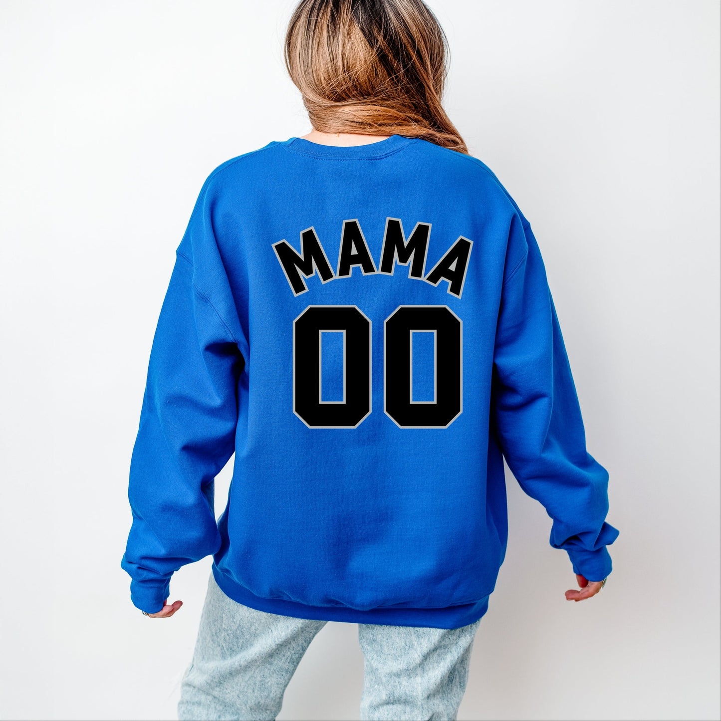 Mama Jersey Heart - Women's Sweatshirt