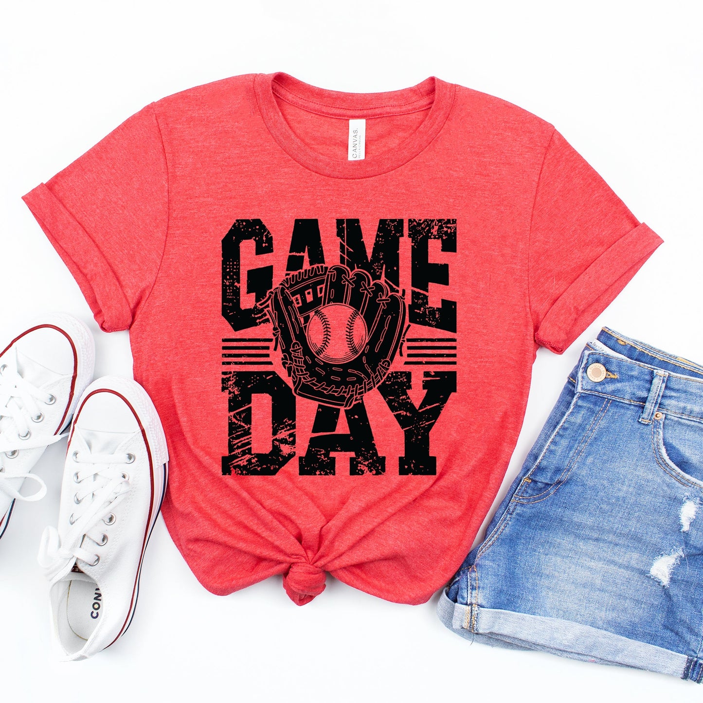 25215B_F-C Heather Red