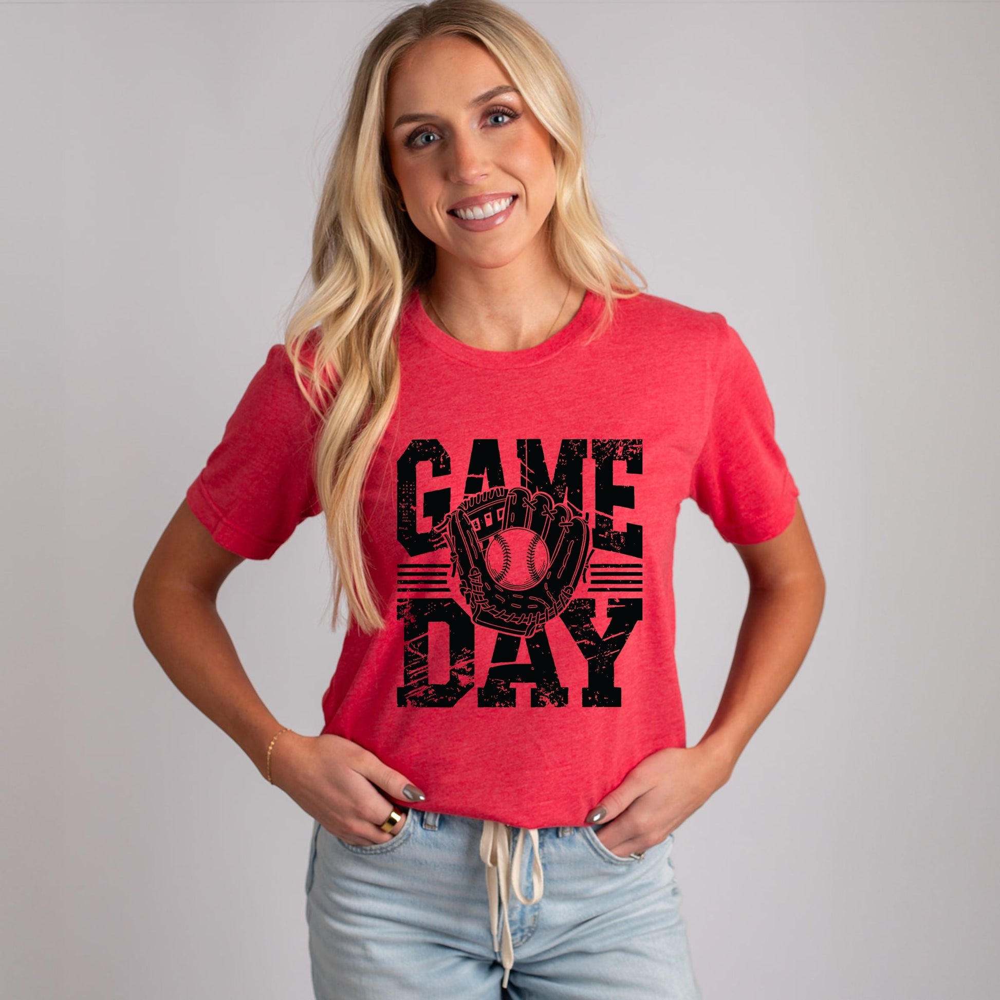 25215B_F-C Heather Red