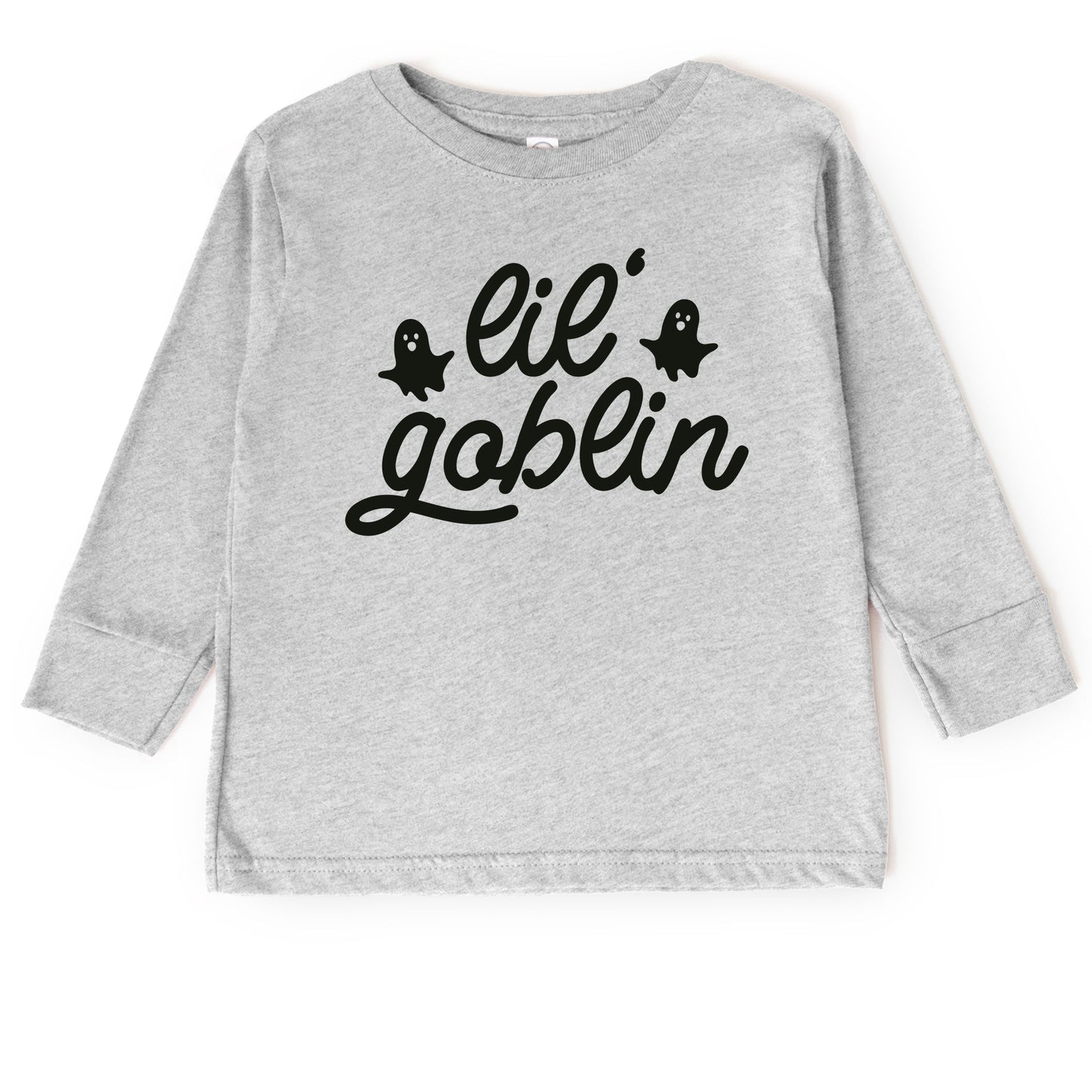 Lil' Goblin Ghosts - Toddler Long Sleeve Graphic Tee and Youth Long Sleeve Graphic T-Shirt