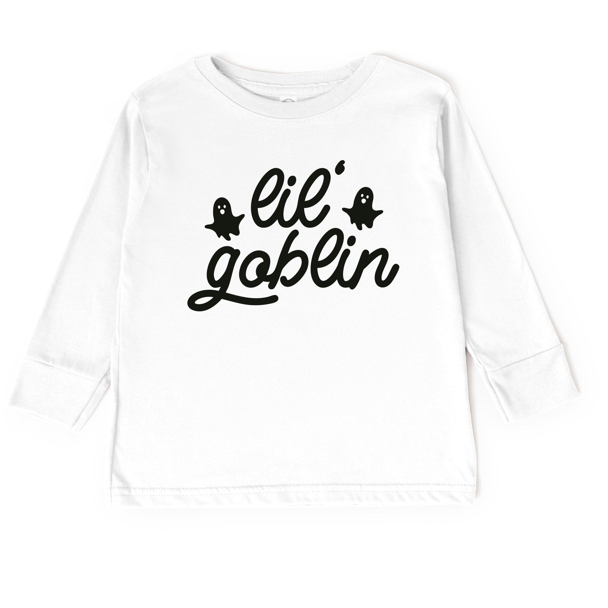 Lil' Goblin Ghosts - Toddler Long Sleeve Graphic Tee and Youth Long Sleeve Graphic T-Shirt