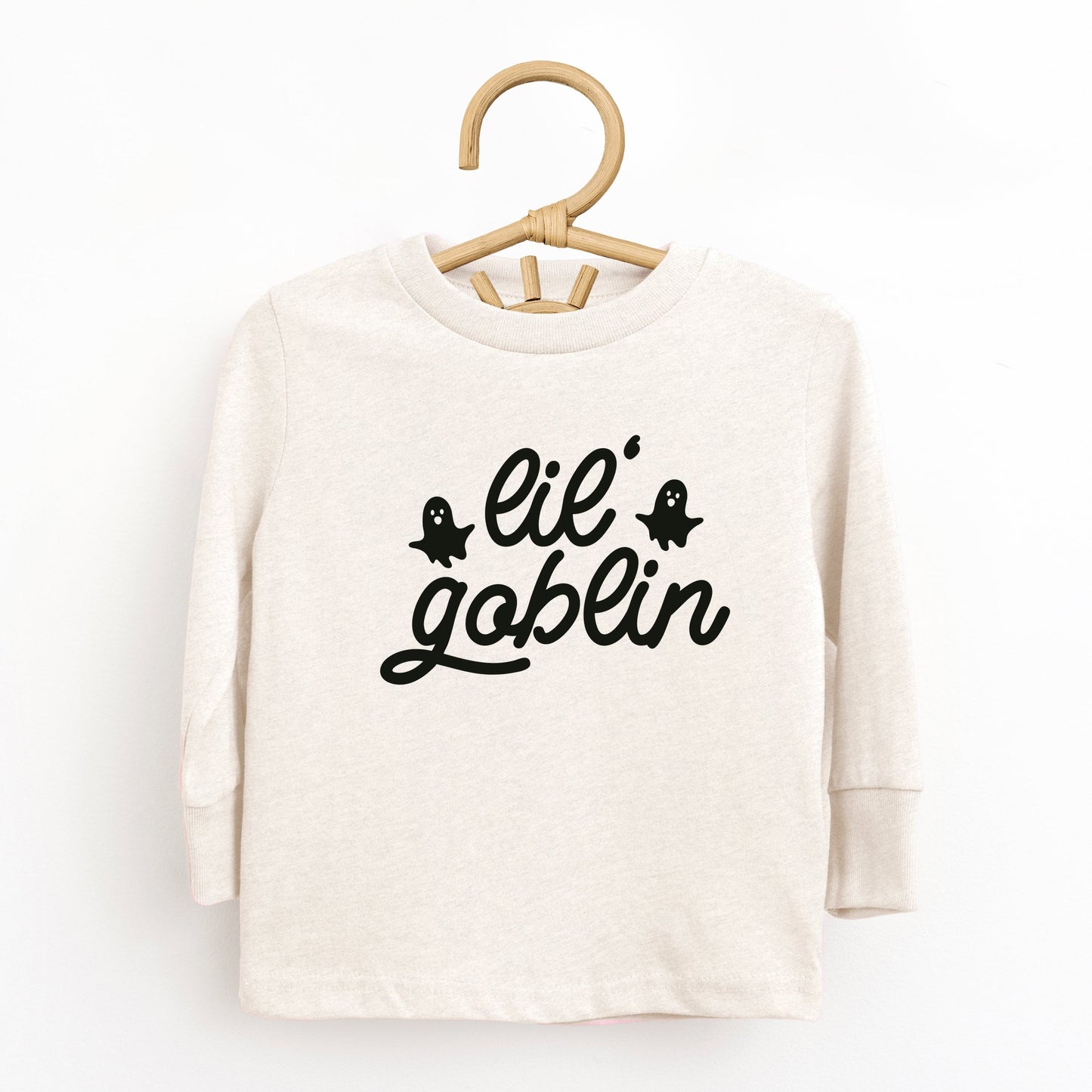 Lil' Goblin Ghosts - Toddler Long Sleeve Graphic Tee and Youth Long Sleeve Graphic T-Shirt