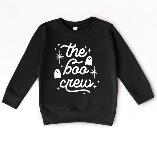 The Boo Crew Ghosts - Toddler Graphic Sweatshirt and Youth Graphic Sweatshirt