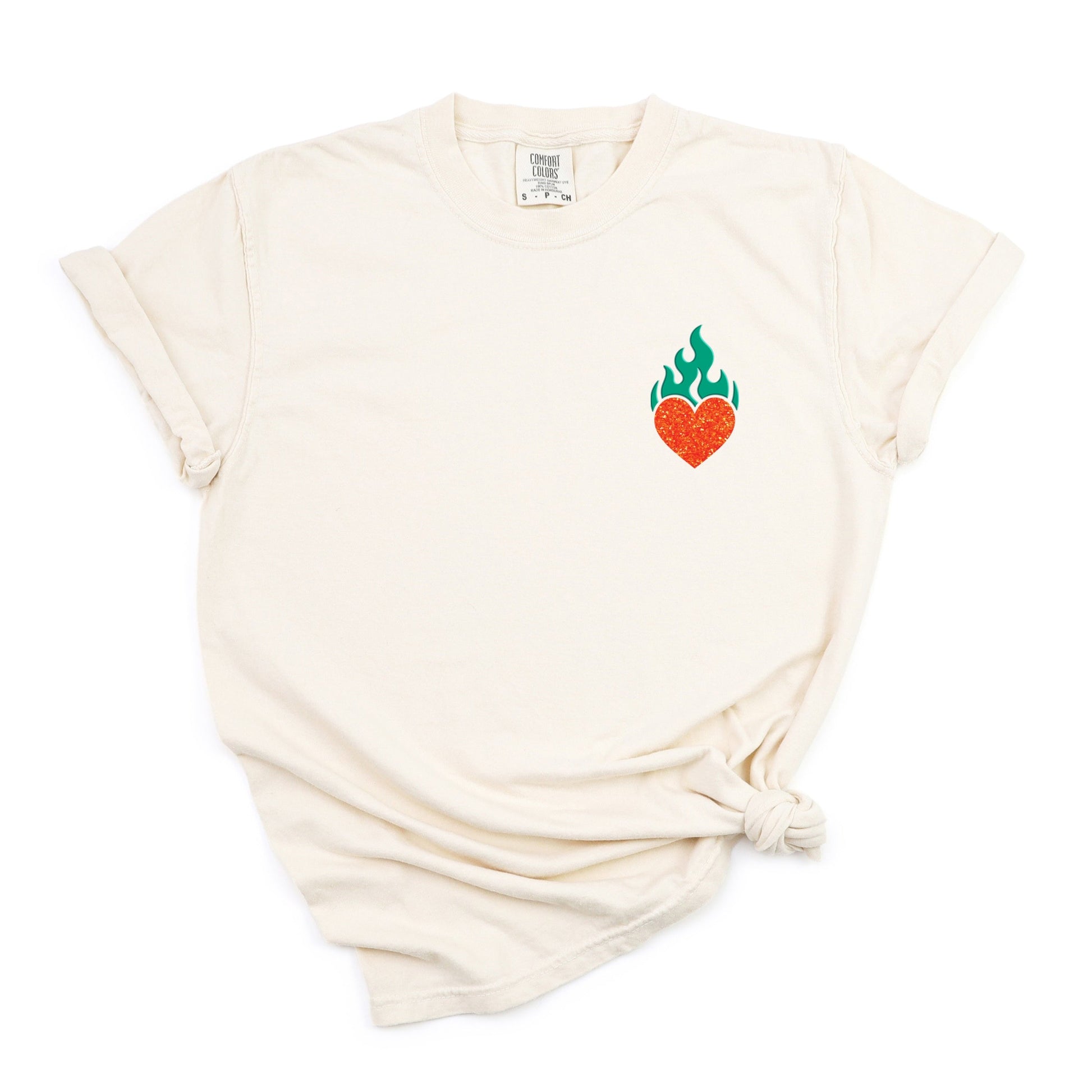 That's Show Business Puff/Glitter - Womens Garment Dyed Tee