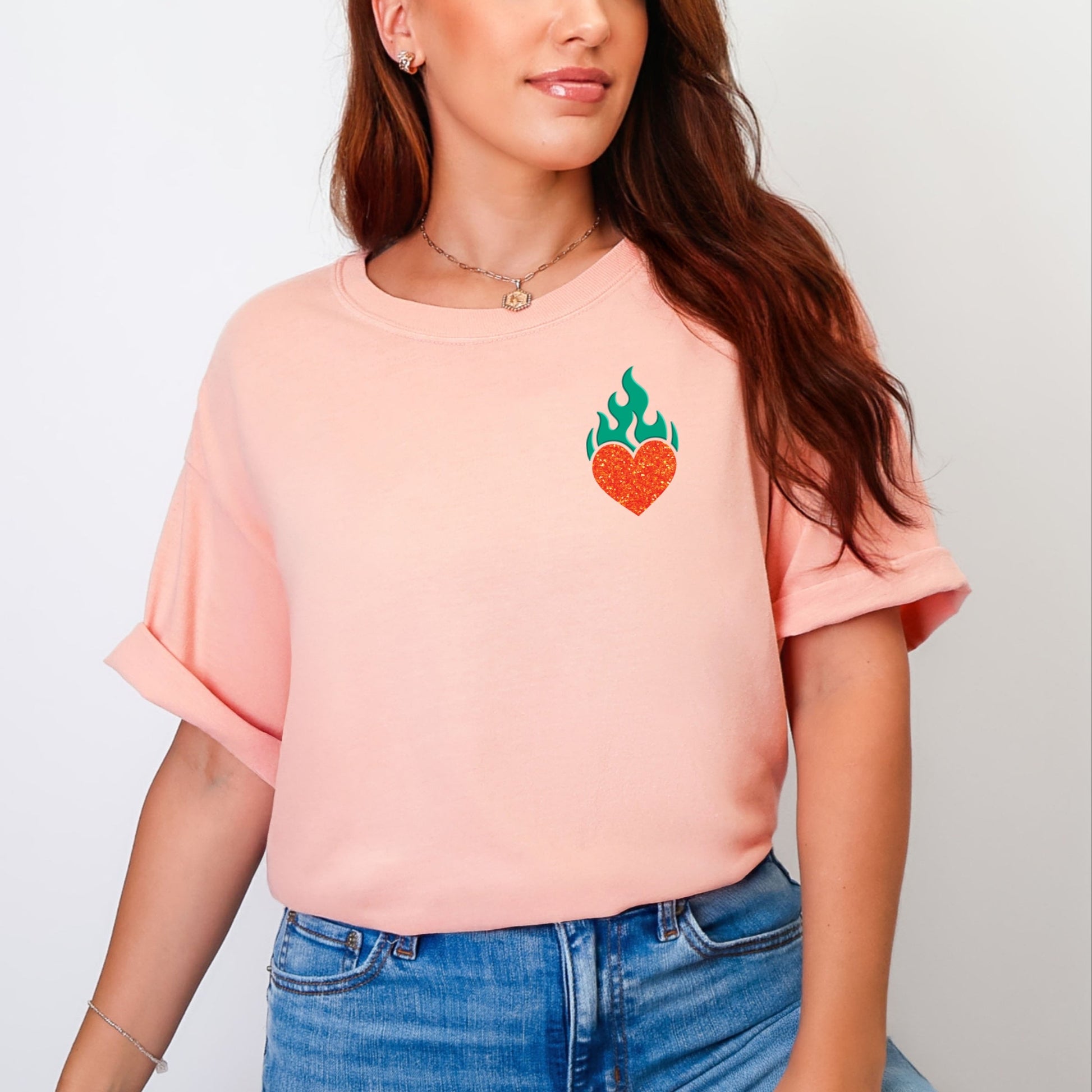 That's Show Business Puff/Glitter - Womens Garment Dyed Tee