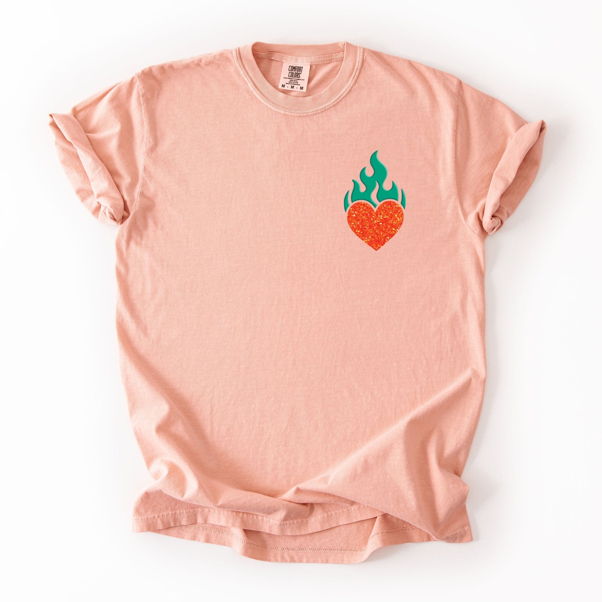 That's Show Business Puff/Glitter - Womens Garment Dyed Tee