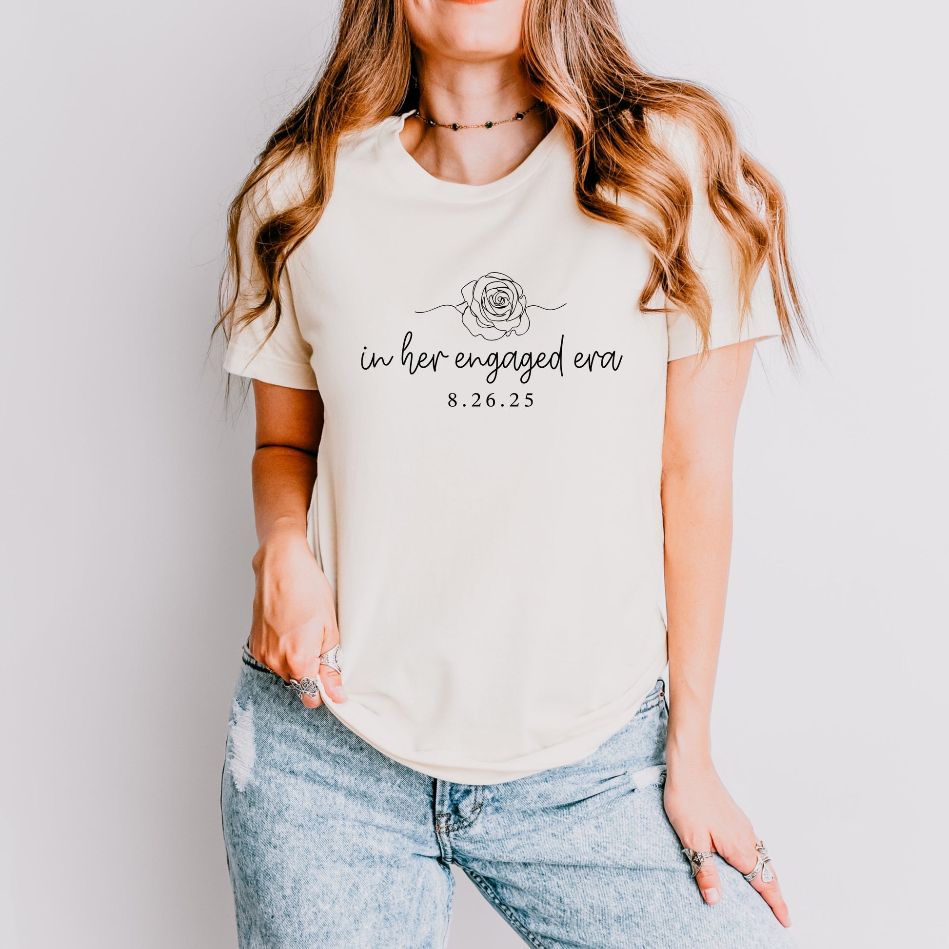 In Her Engaged Era - Womens Short Sleeve Tee
