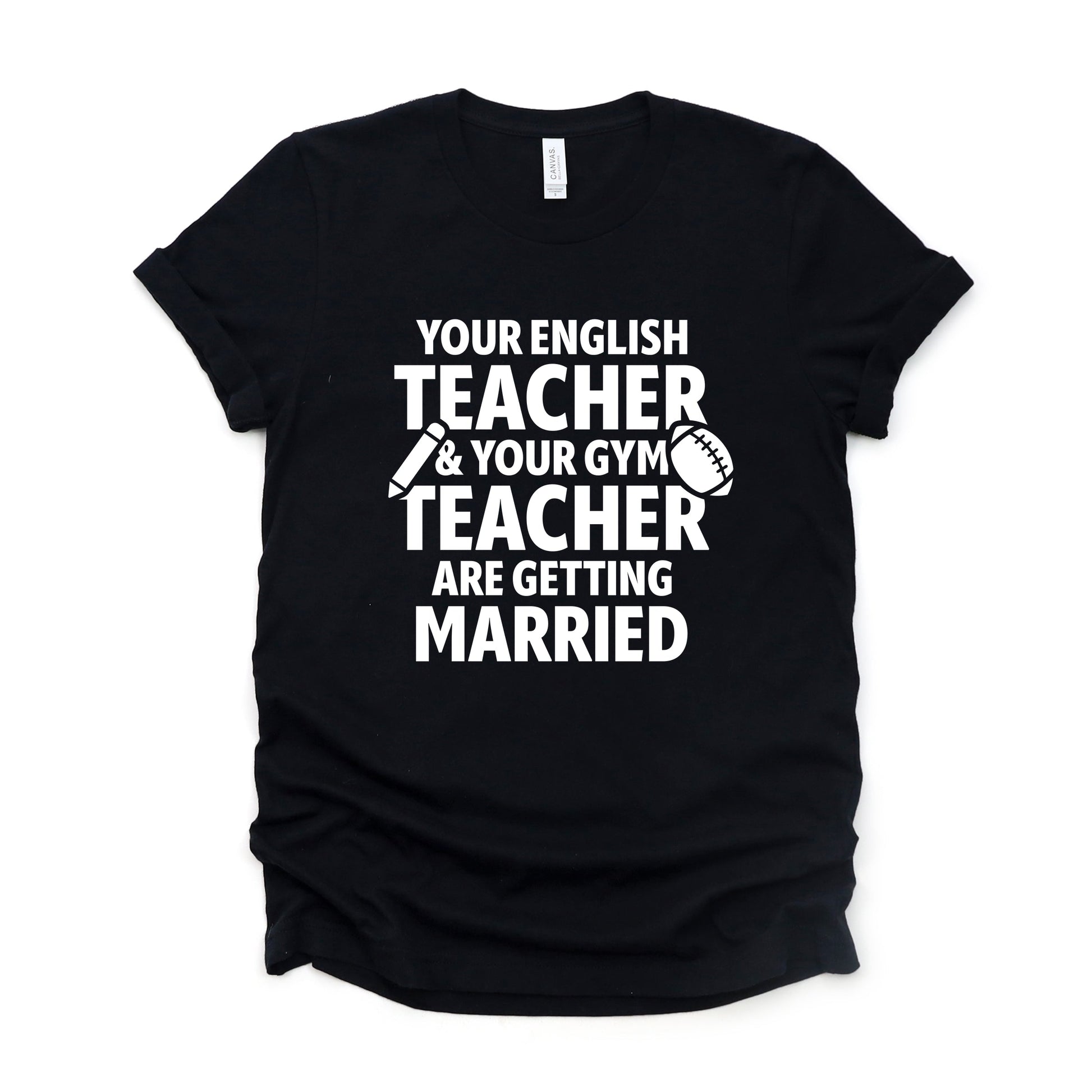 Your English Teacher and Your Gym Teacher Block - Women's Short Sleeve Tee