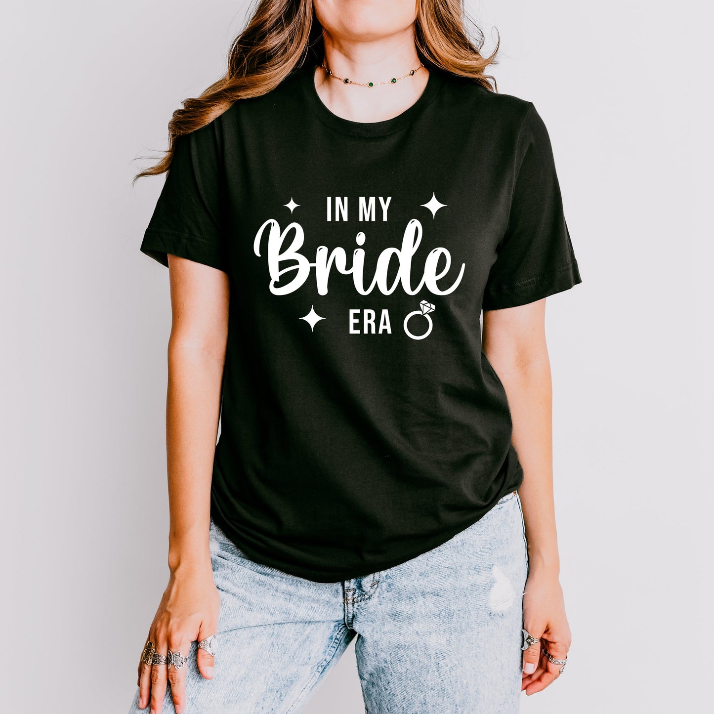 In My Bride Era Sparkles - Women's Short Sleeve Tee