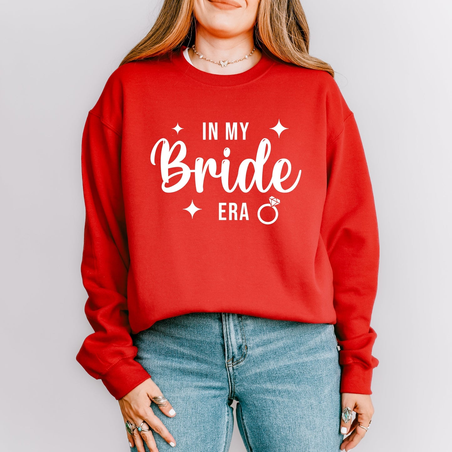 In My Bride Era Sparkles -  Women's Sweatshirt