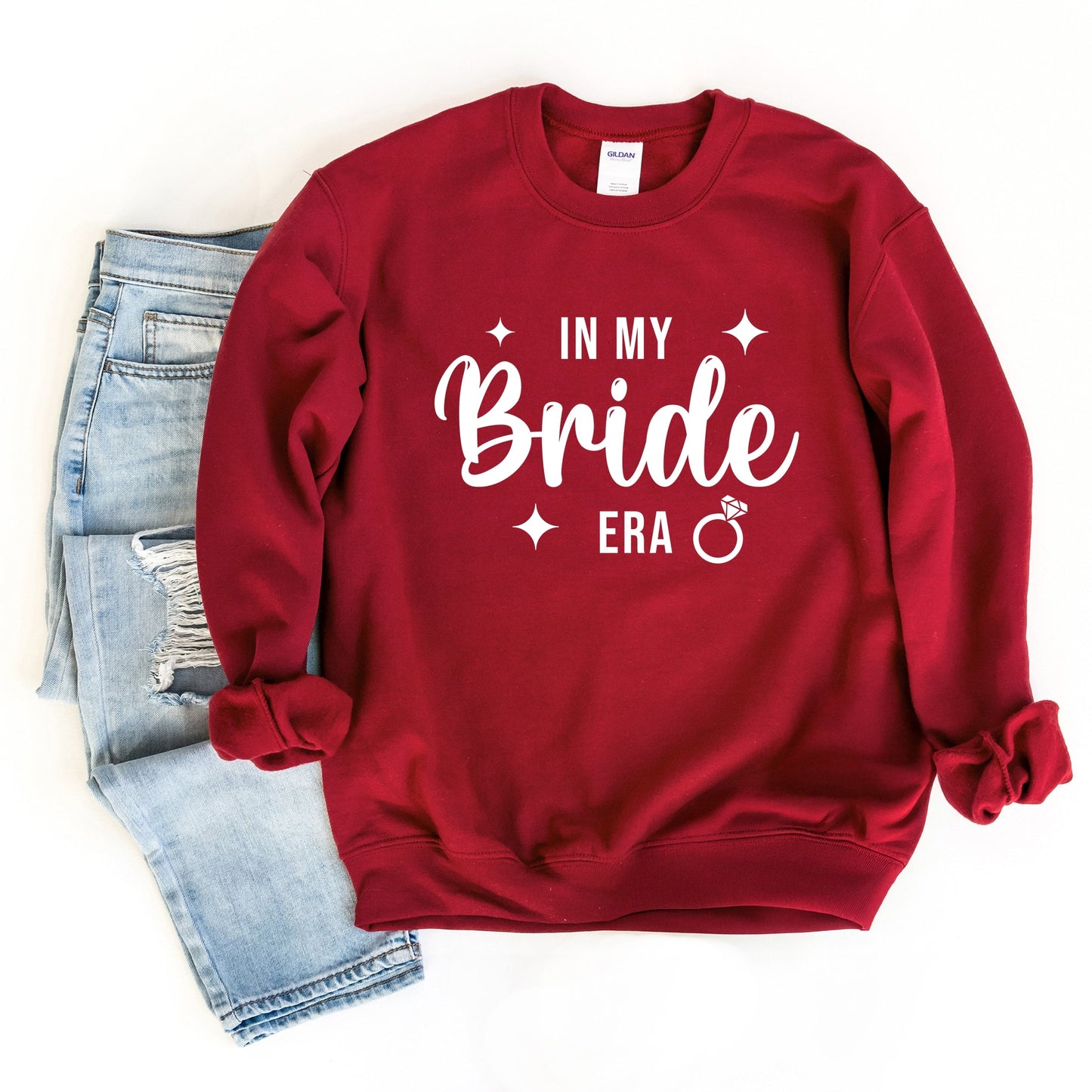 In My Bride Era Sparkles -  Womens Sweatshirt