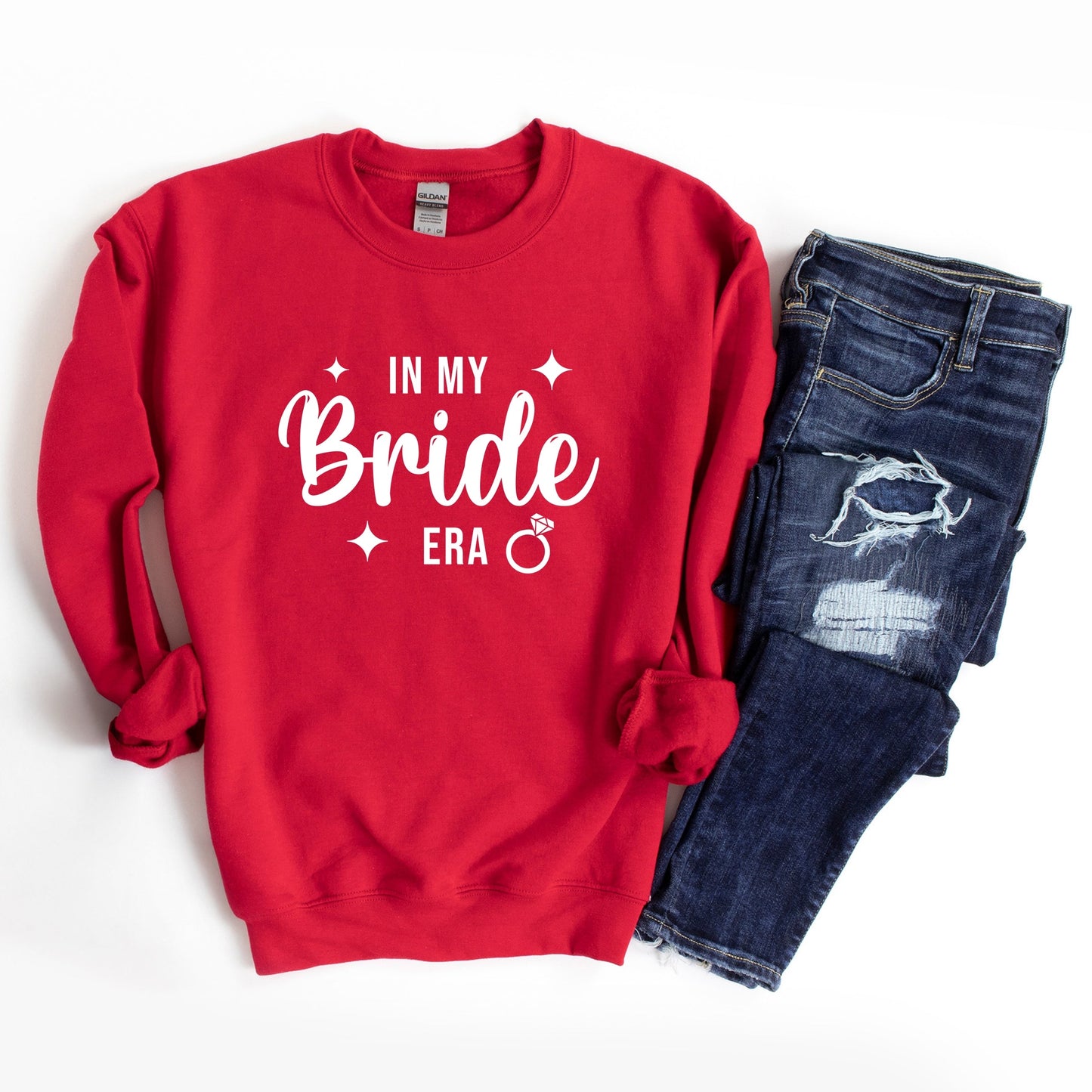 In My Bride Era Sparkles -  Womens Sweatshirt