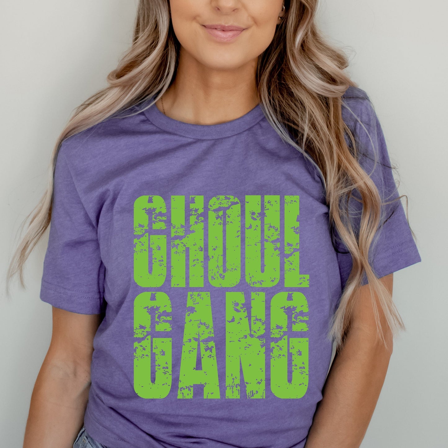 Ghoul Gang Block Distressed - Women's Short Sleeve Graphic T-Shirt