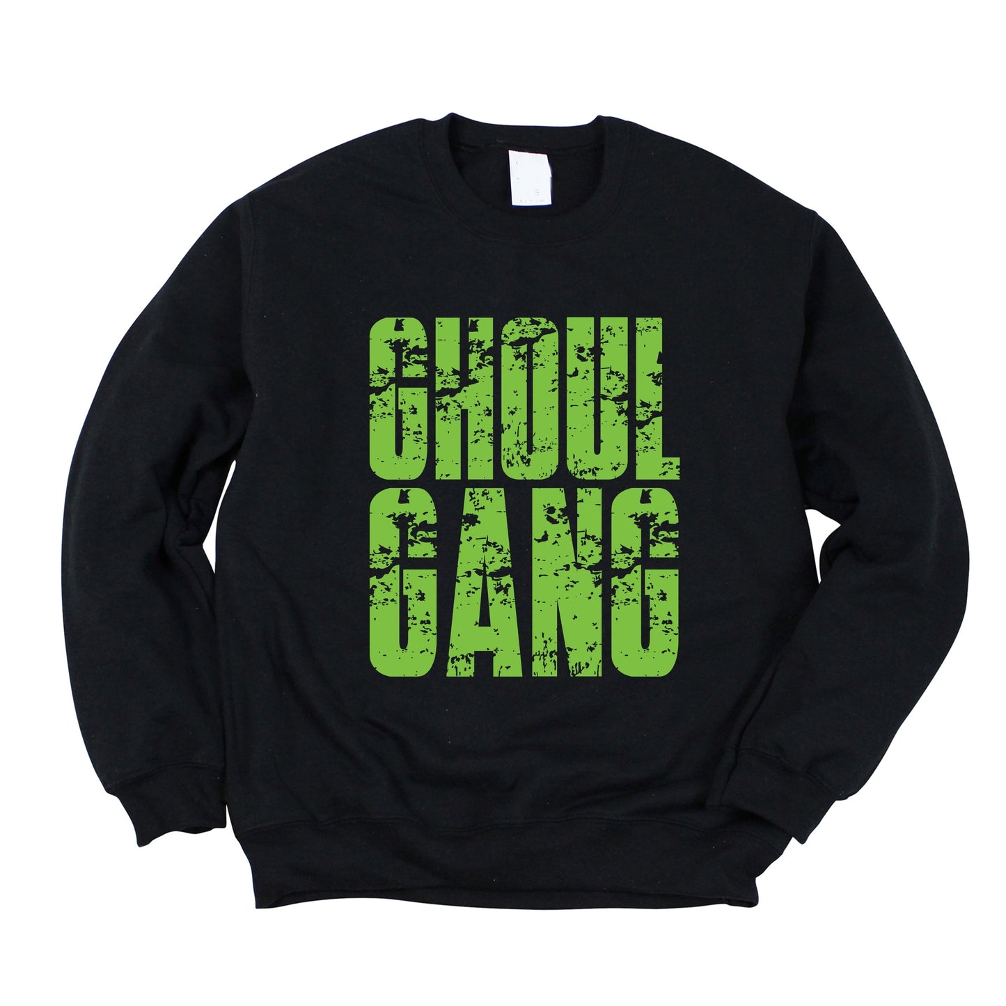 Ghoul Gang Block Distressed - Women's Graphic Sweatshirt