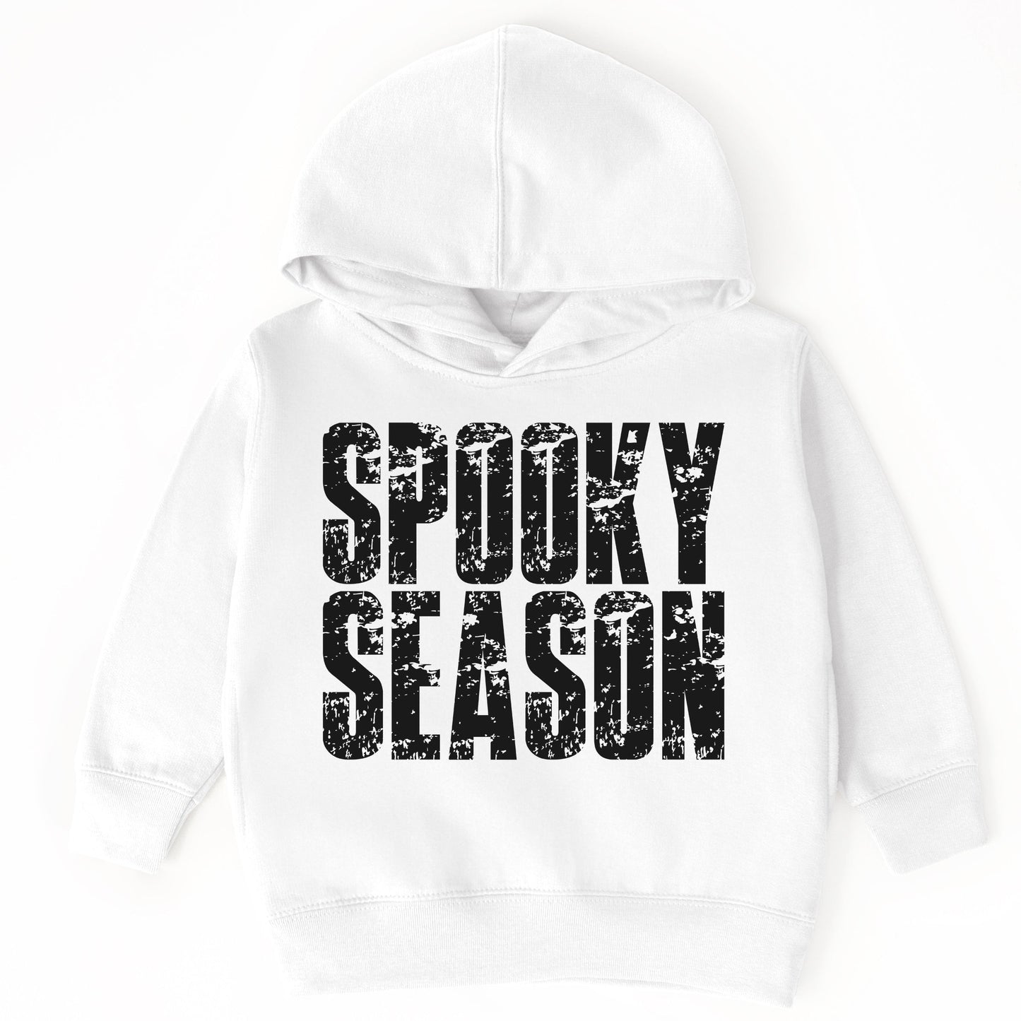 Spooky Season Block Distressed - Toddler Hoodie