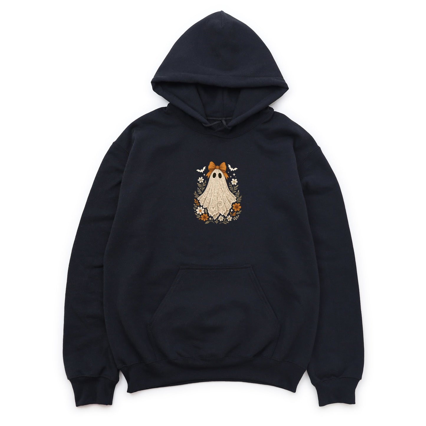 Coquette Lace Ghost  - Women's Graphic Hoodie