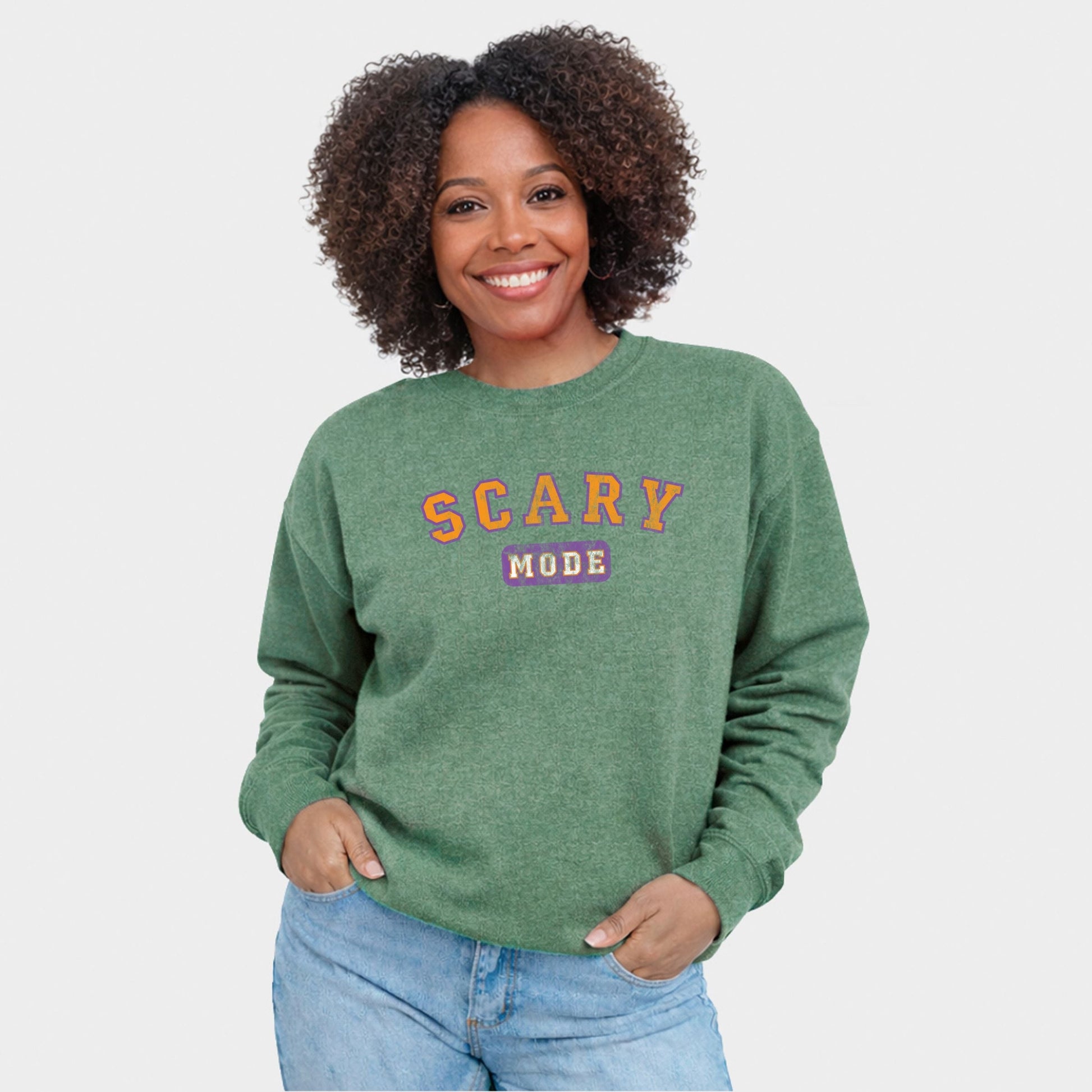 Scary Mode - Women's Graphic Sweatshirt