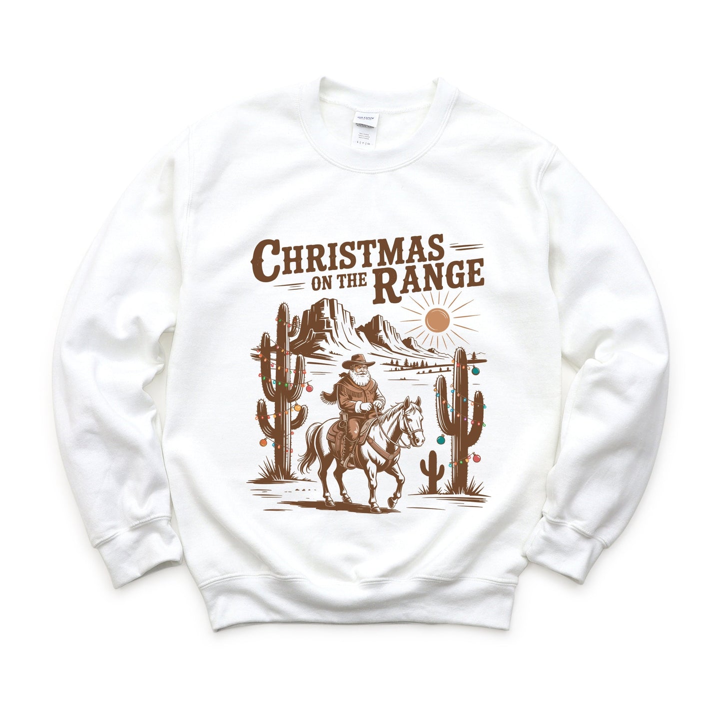 Christmas on the Range - Women's Graphic Sweatshirt