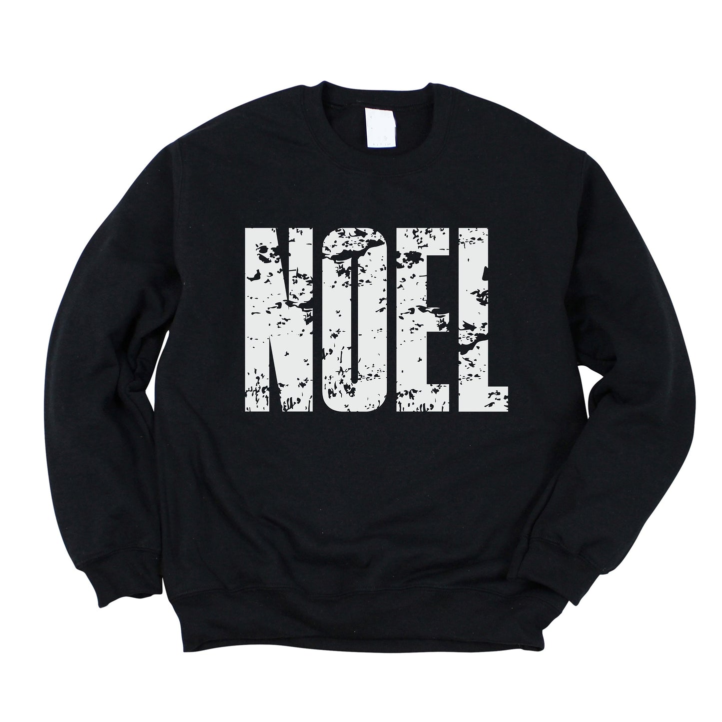 Noel Block Distressed - Women's Graphic Sweatshirt